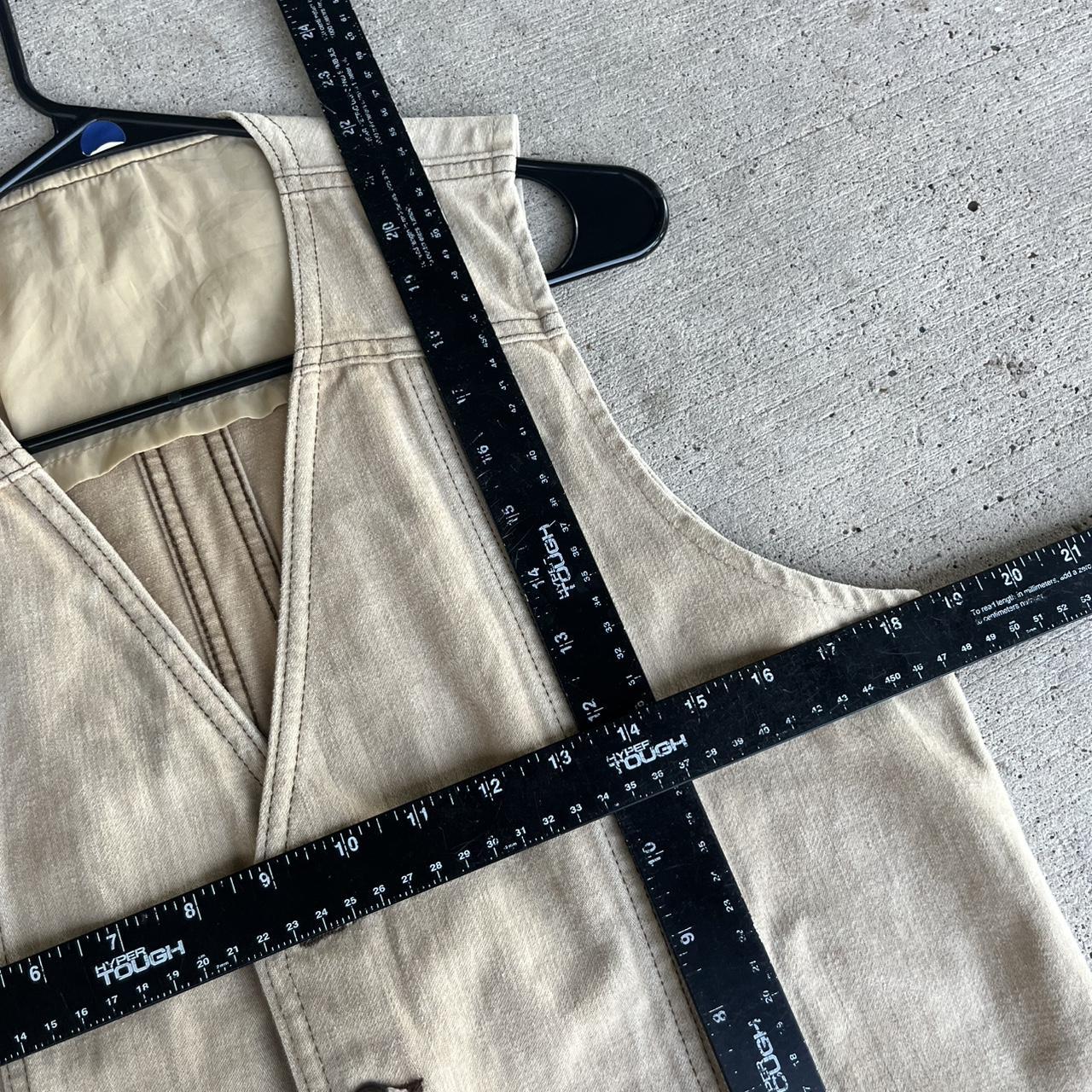 Lee Men's Vest - Tan/Cream - M – Tan vintage Lee … - image 3