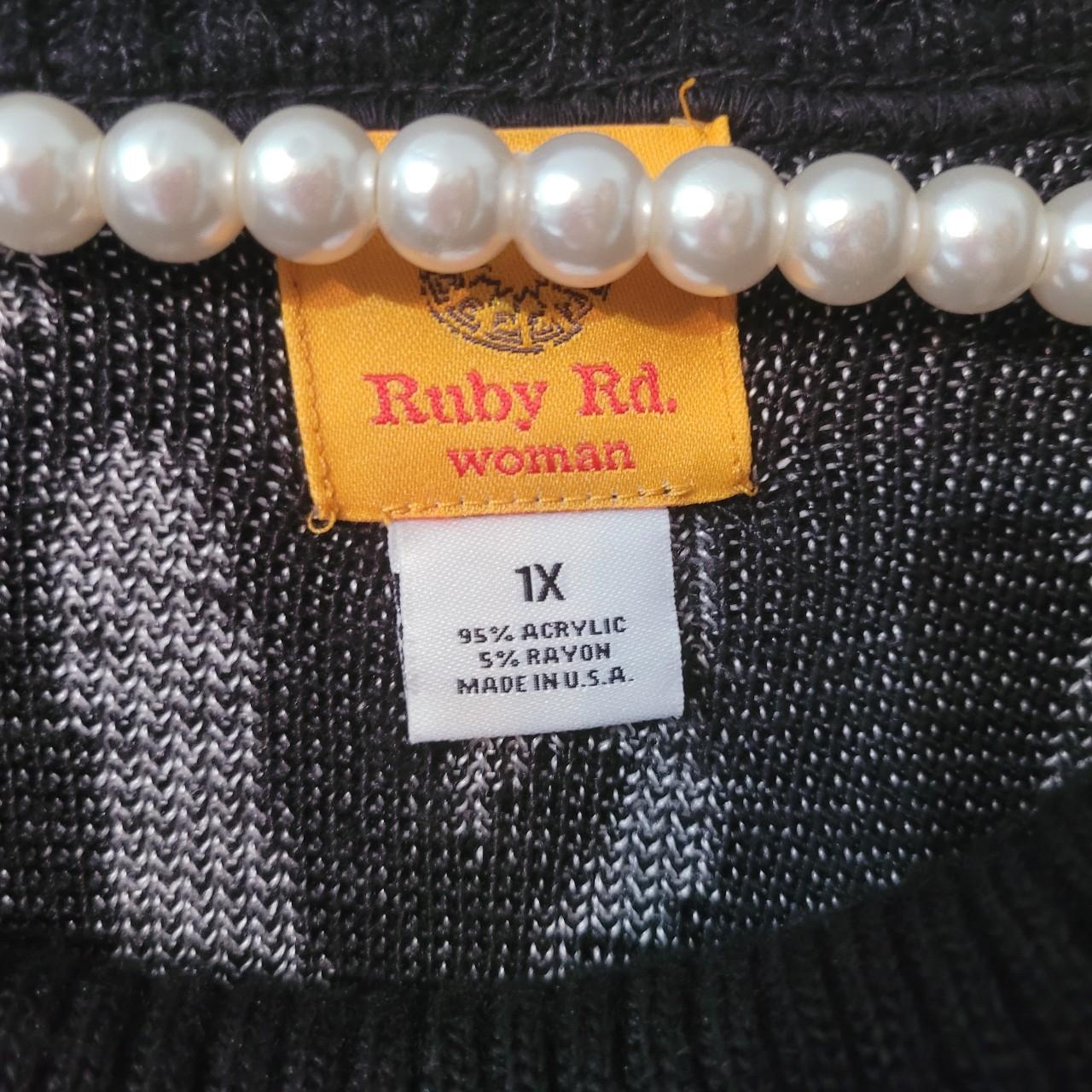 Ruby Rd. Women's Sweater - Black/Multi – Ruby Rd … - image 6