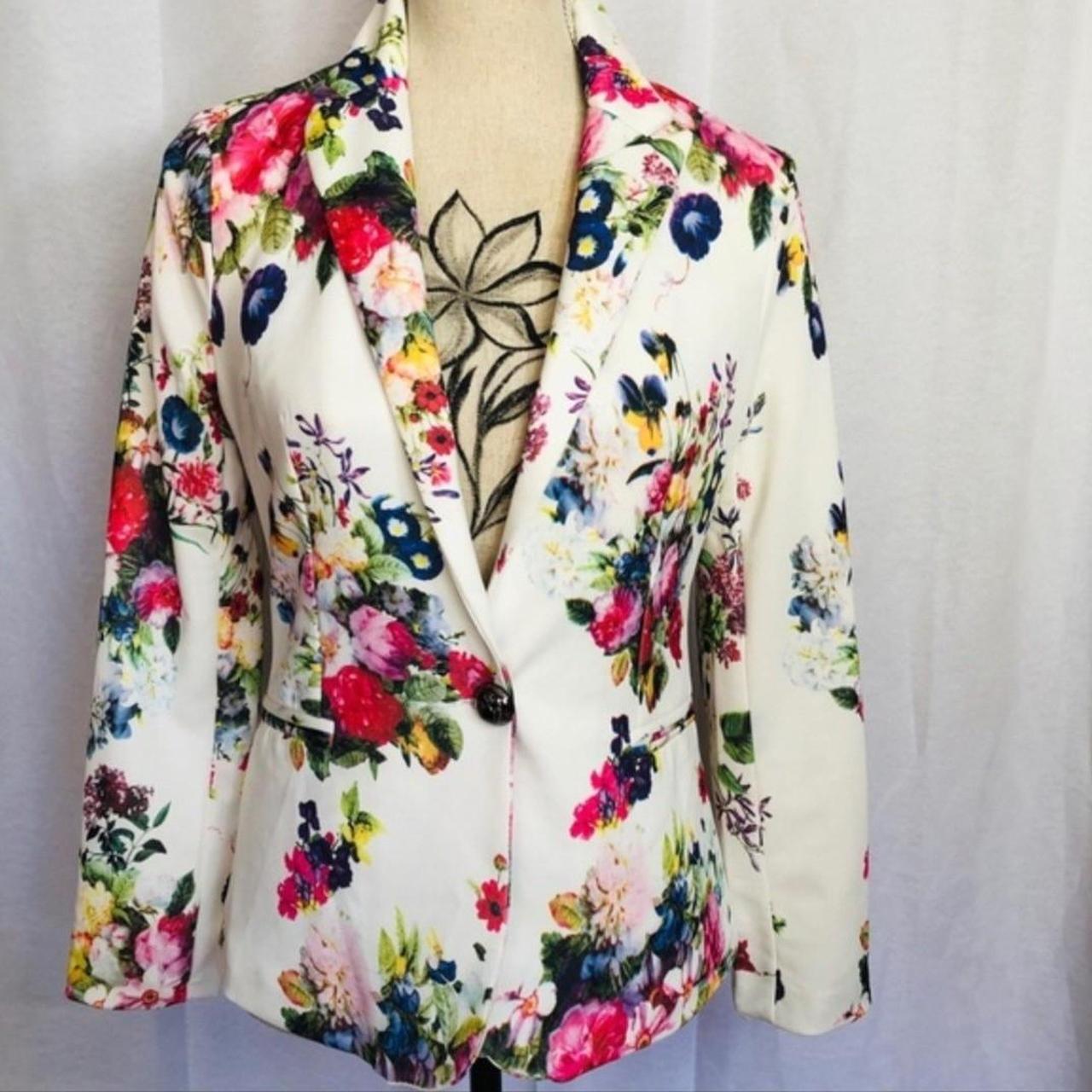 Women's Jacket - Multi/White - M – Zapa Basic uni… - image 1