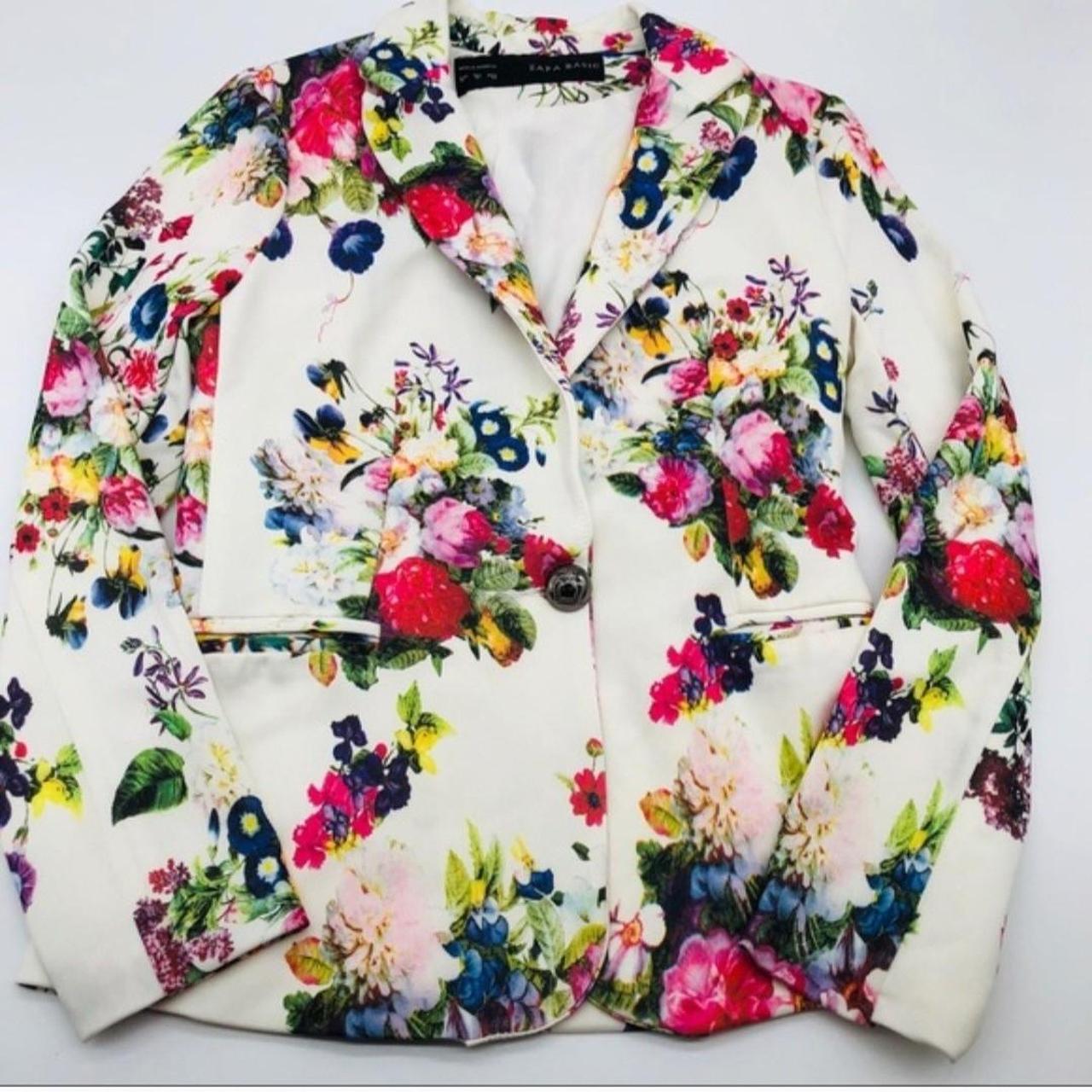 Women's Jacket - Multi/White - M – Zapa Basic uni… - image 3