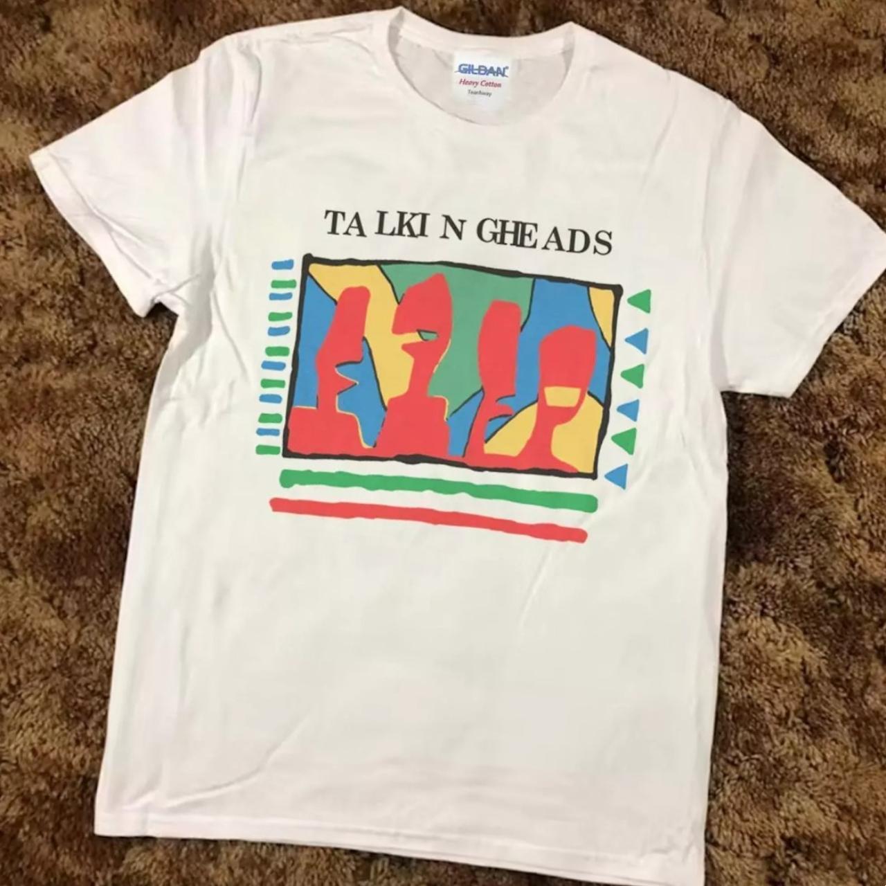 Vintage Talking Heads Us Tour 1980 Single Stitch Tee | Depop