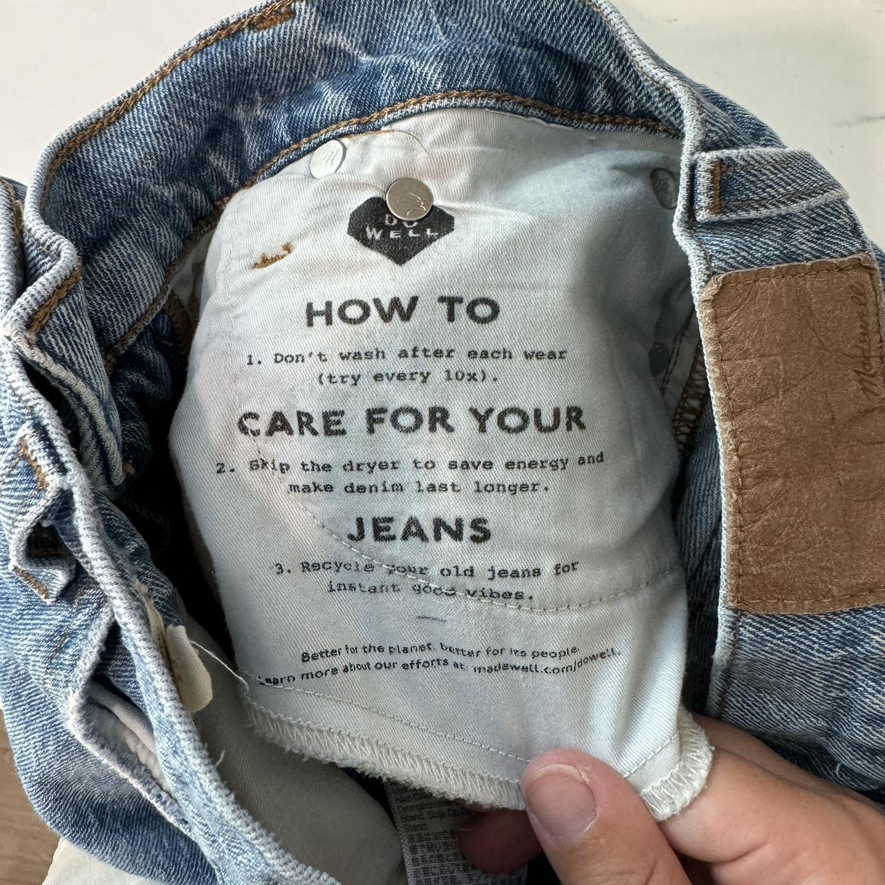 Fashion recycle jeans at madewell