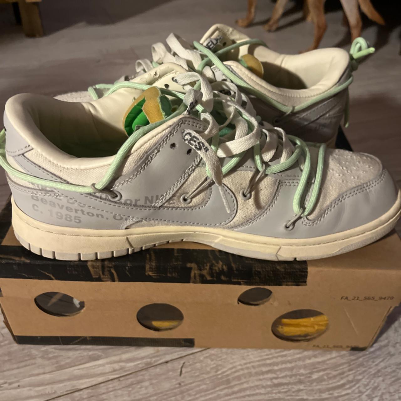 worn nike dunks