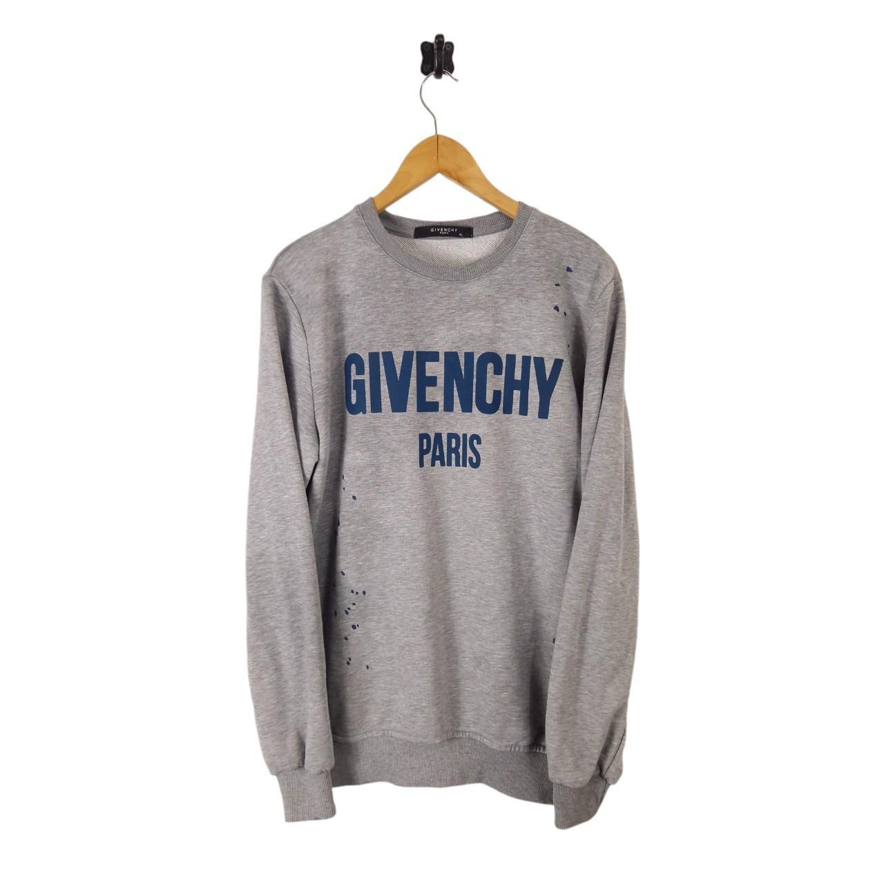 Grey givenchy jumper best sale