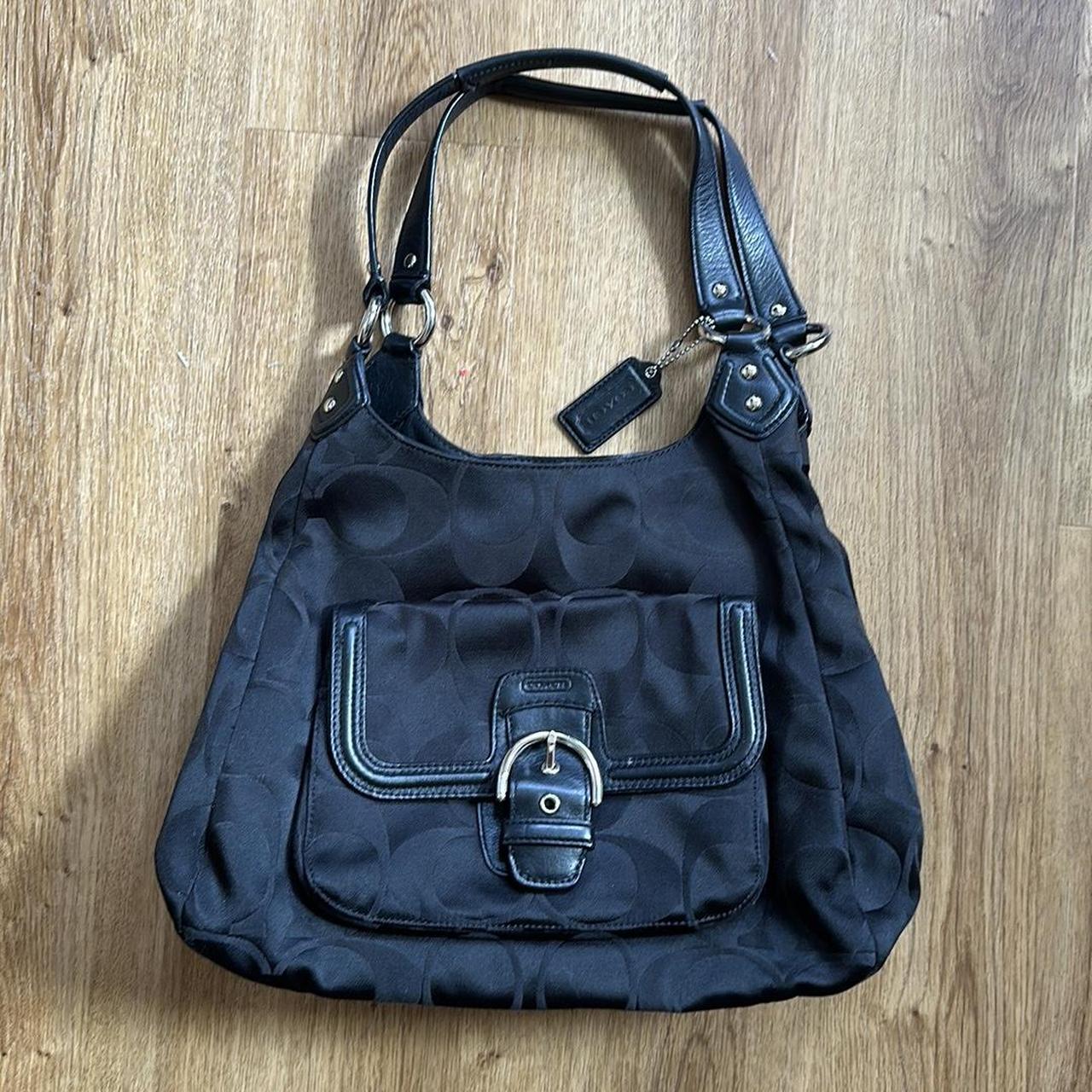 Coach Campbell Signature Print Hobo Shoulder