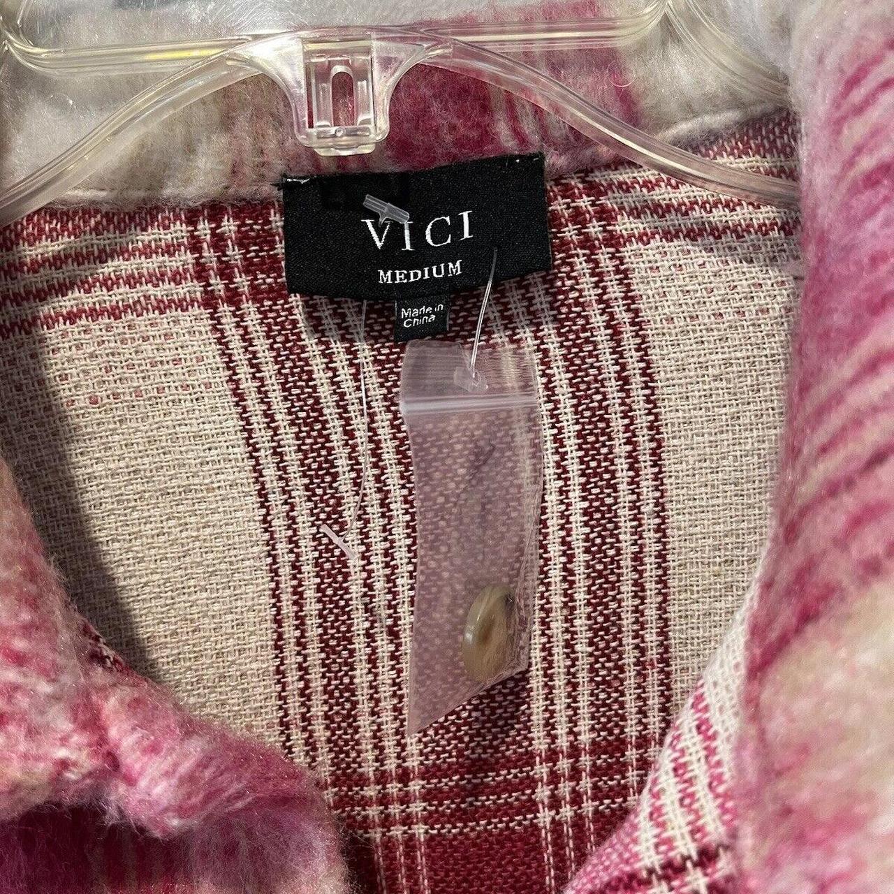 Source Unknown Women's Shacket Jacket - Pink - M … - image 4