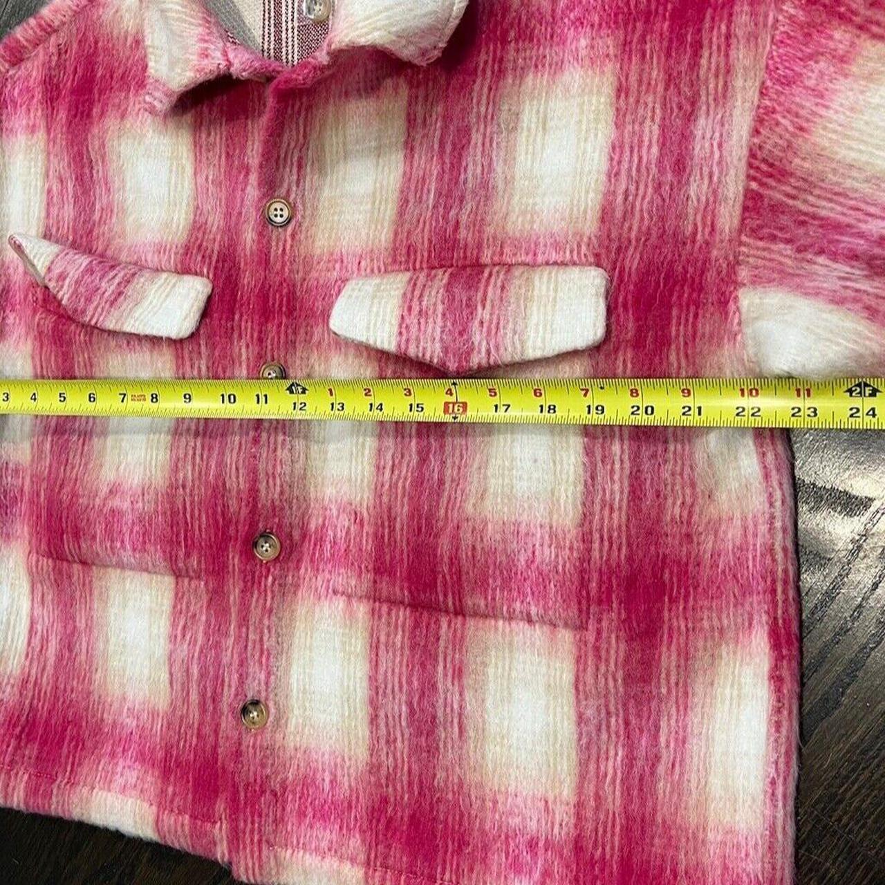 Source Unknown Women's Shacket Jacket - Pink - M … - image 7