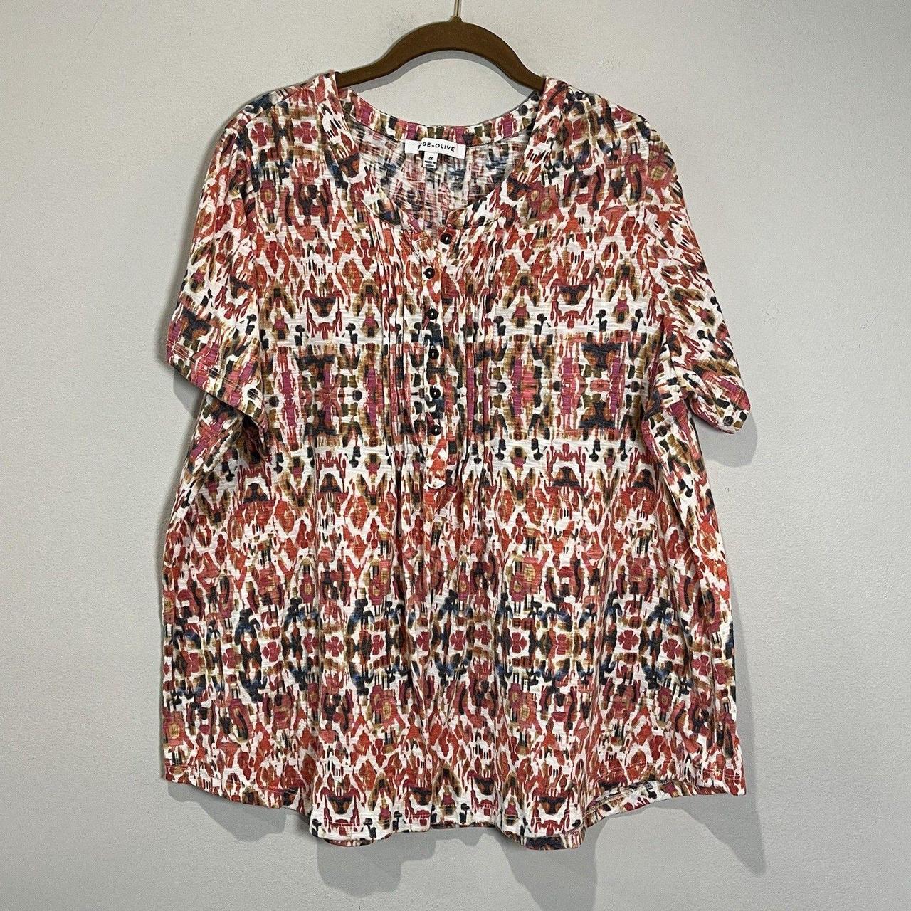 Source Unknown Women's Blouse - Multi - XXL – Ros… - image 1