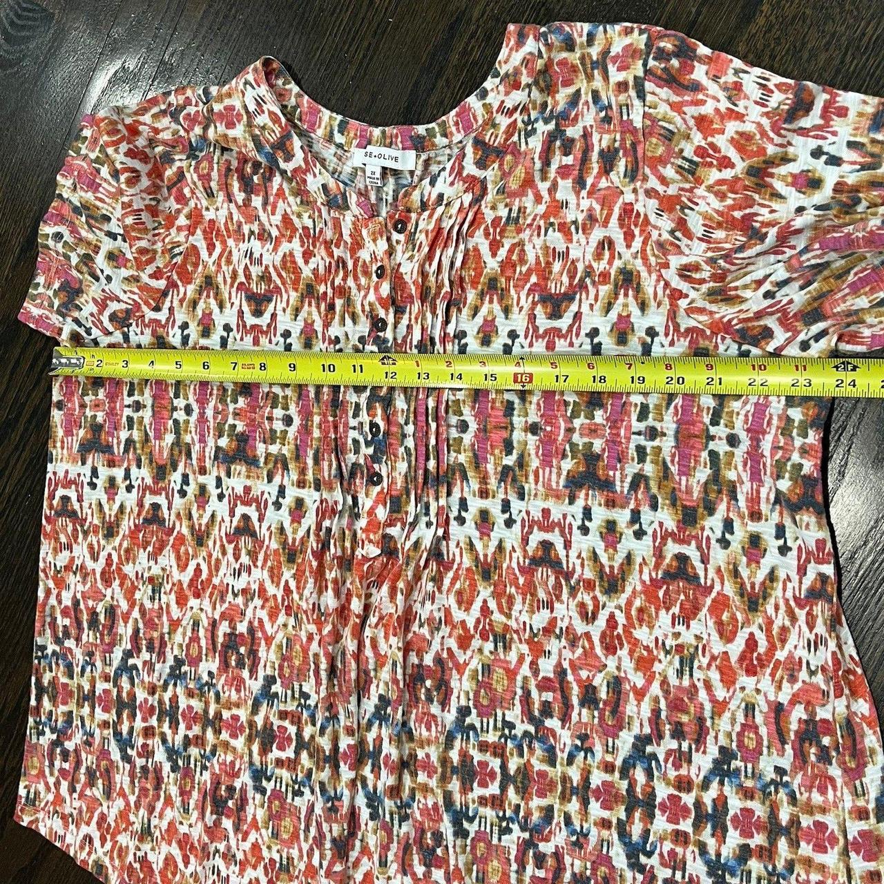 Source Unknown Women's Blouse - Multi - XXL – Ros… - image 7