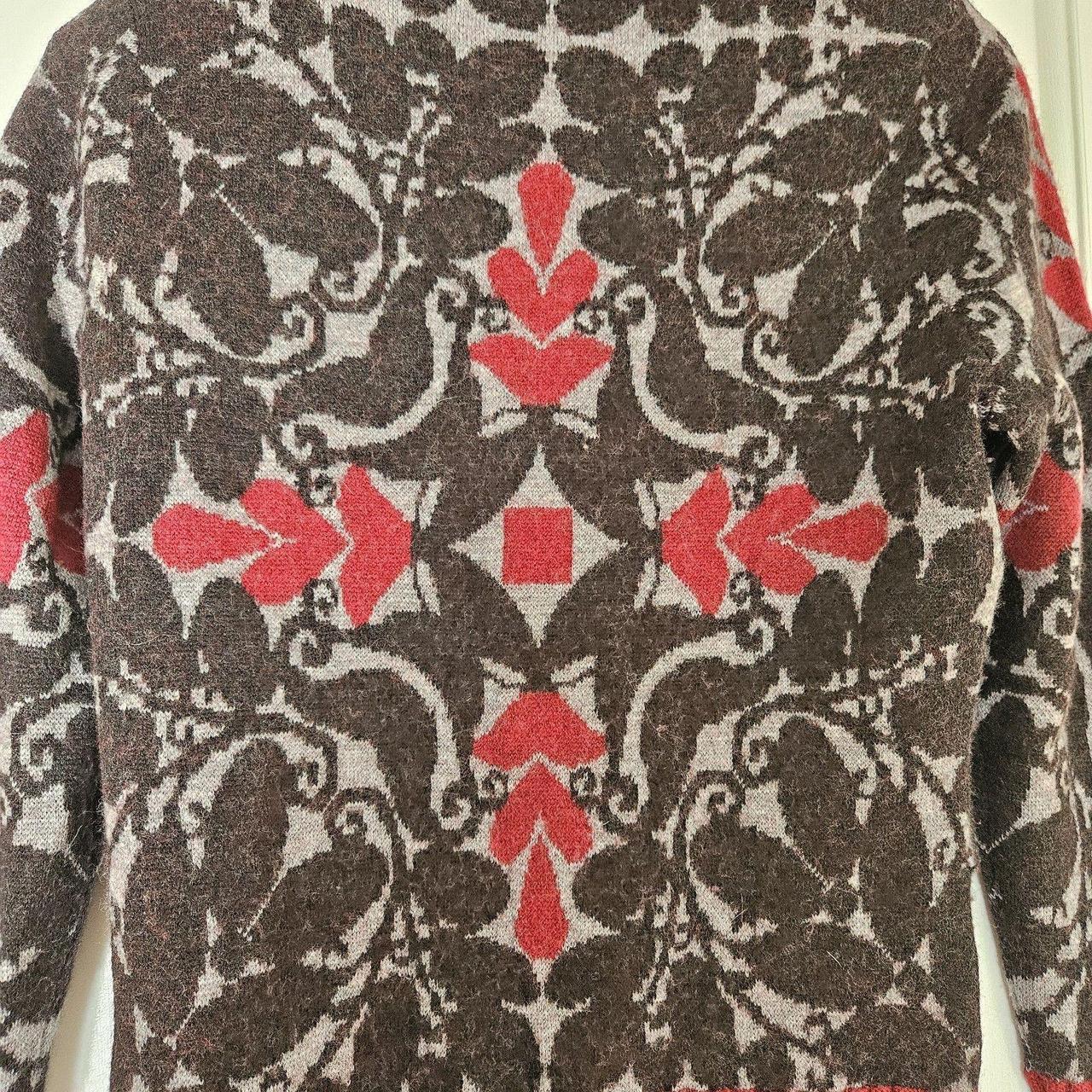 Source Unknown Women's Sweater - Black/Red - M – … - image 7