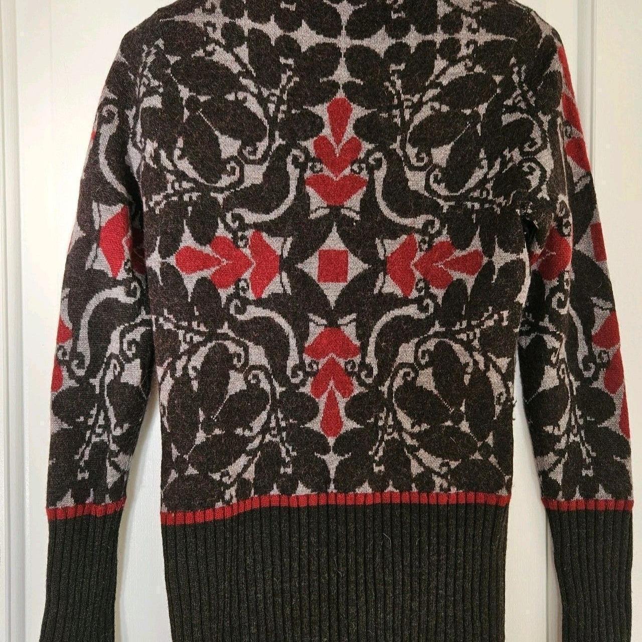 Source Unknown Women's Sweater - Black/Red - M – … - image 6