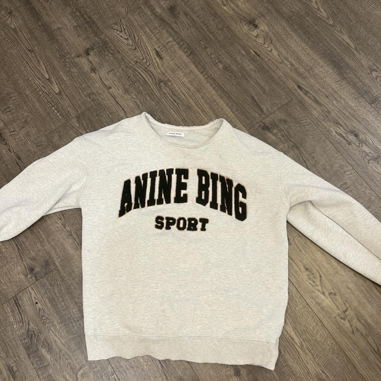 Anine bing-sweatshirt - Depop