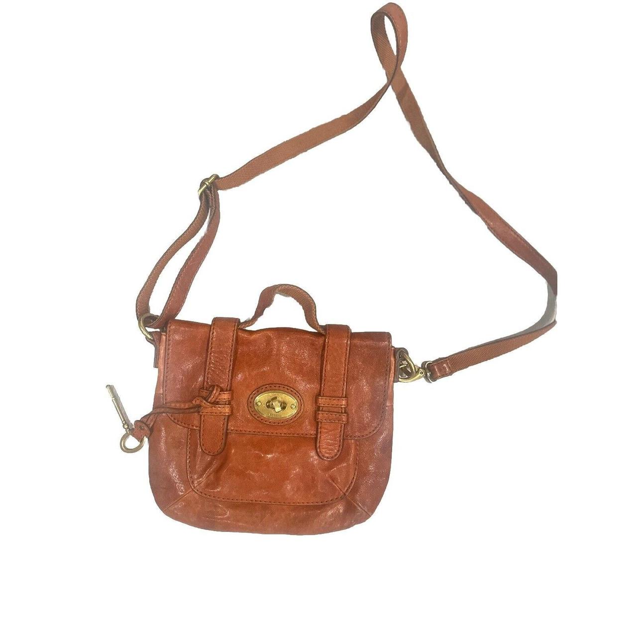 Fossil Maddox Leather on sale Satchel