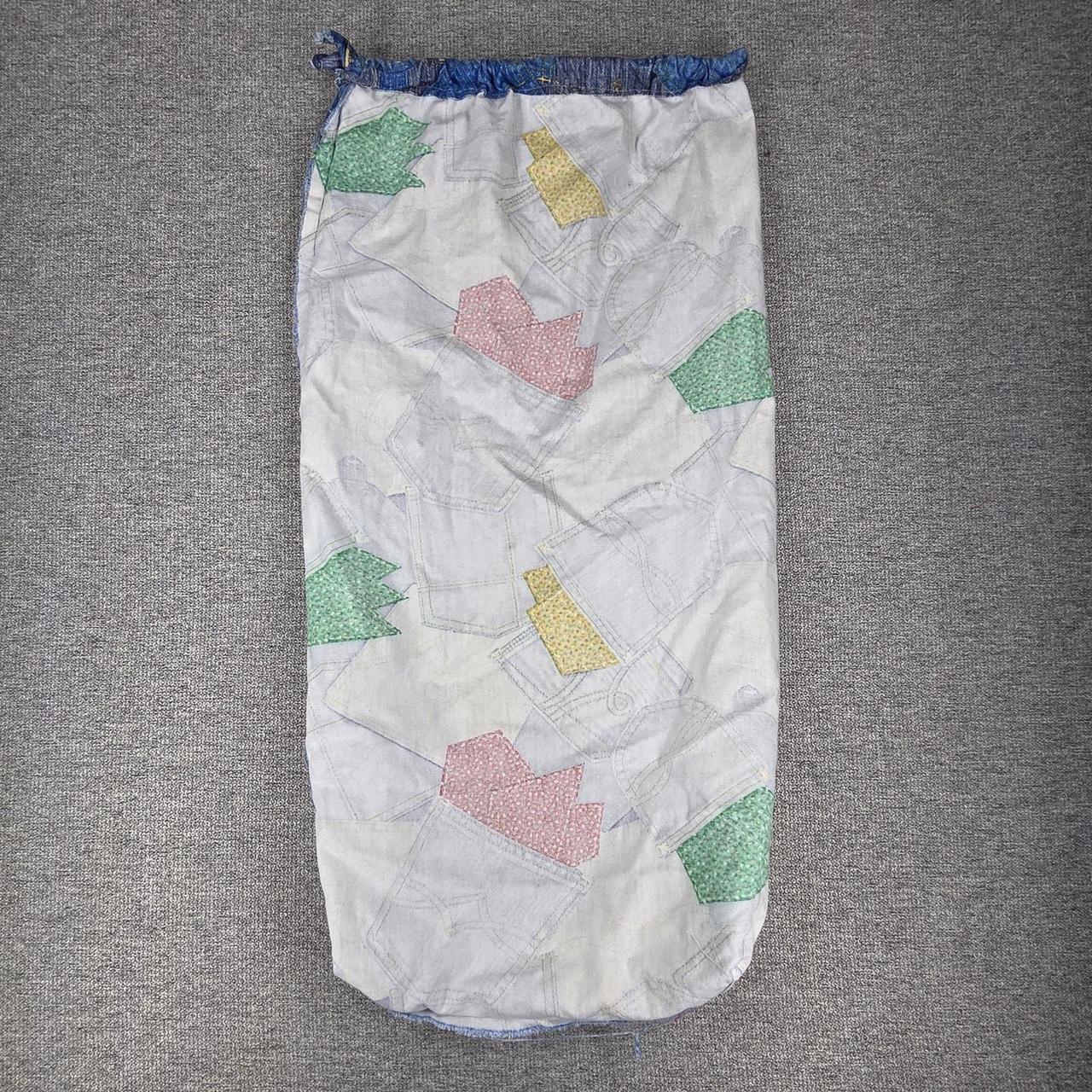 Preloved Men's Bag - Blue/Multi – PATCHWORK DENIM… - image 7