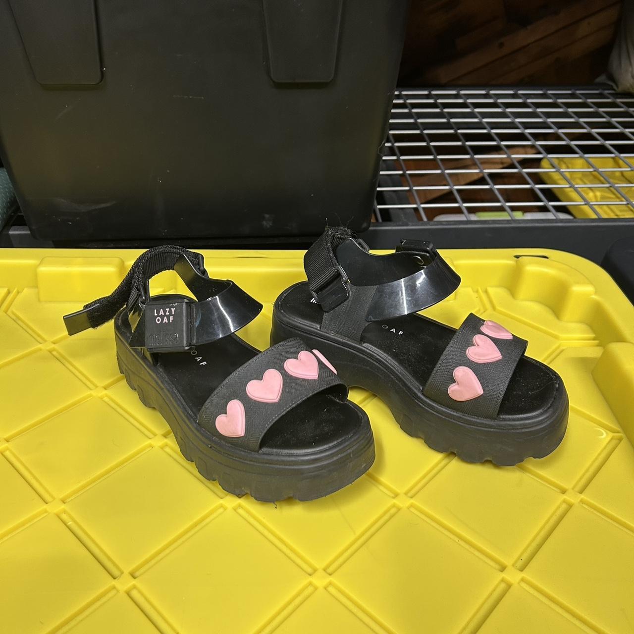 Lazy Oaf Women's Sandals - Black - US 7 – Lazy Oa… - image 1