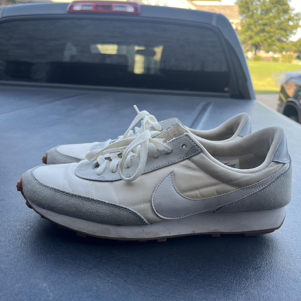 Nike Daybreak 70s white and grey trainers Depop