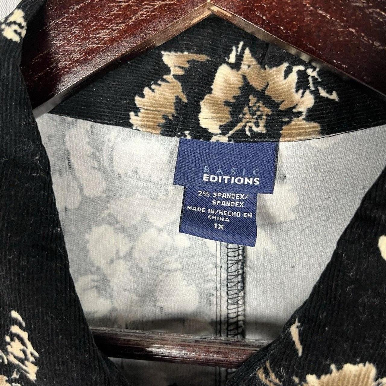 Basic Editions Women's Blouse - Black - XL – Basi… - image 4