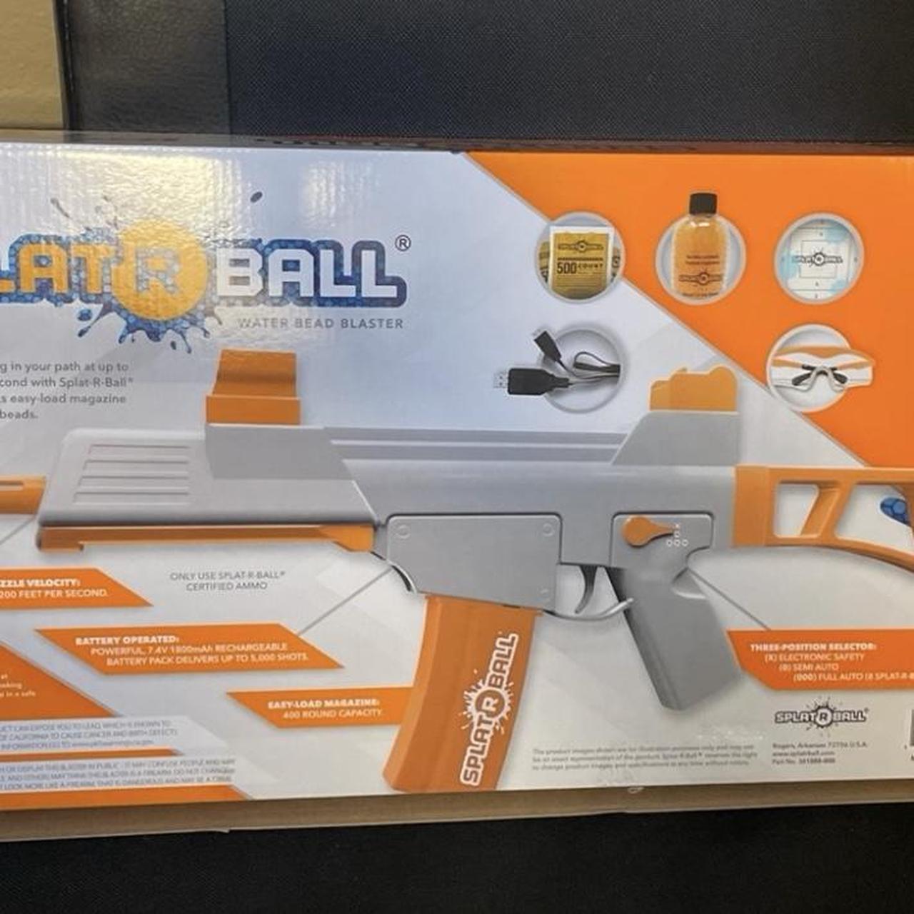 Splat-R Ball Nerf gun in orange and grey #nerf... - Depop