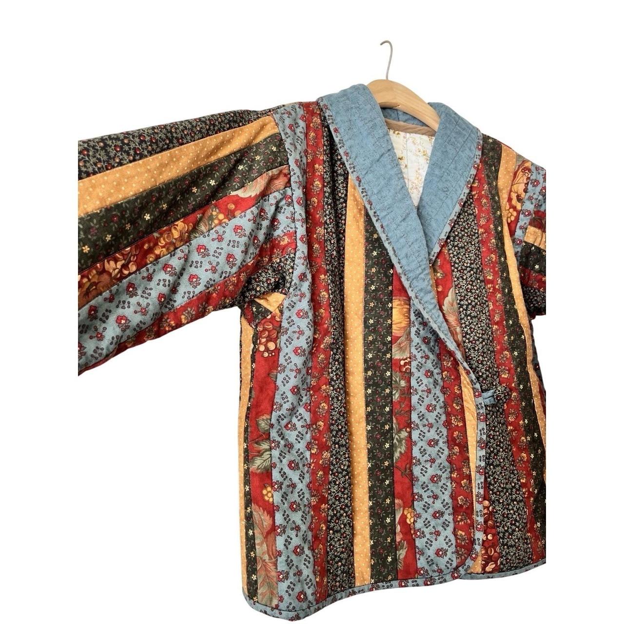 Women's Jacket - Multi - S – Handmade Patchwork Q… - image 2