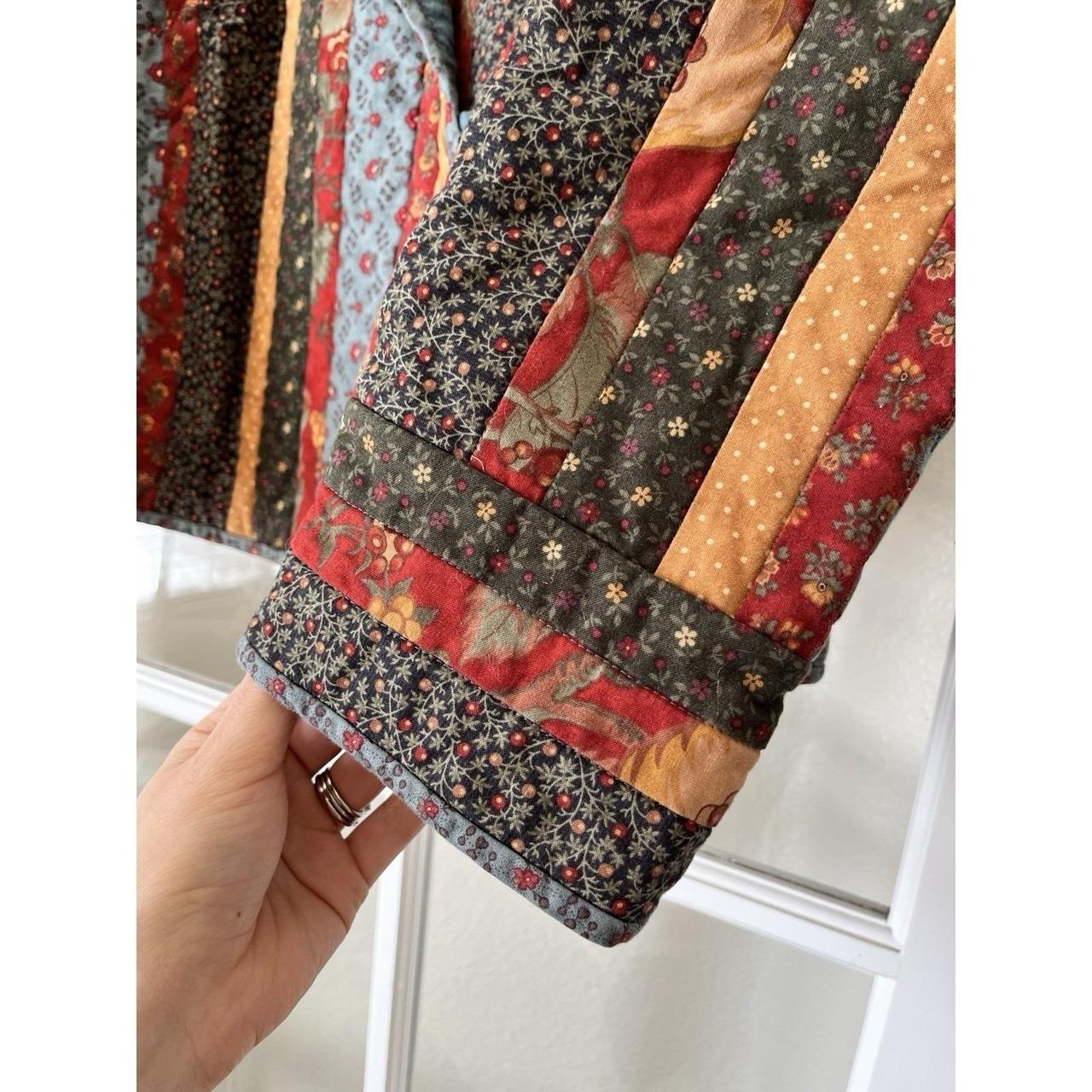 Women's Jacket - Multi - S – Handmade Patchwork Q… - image 4