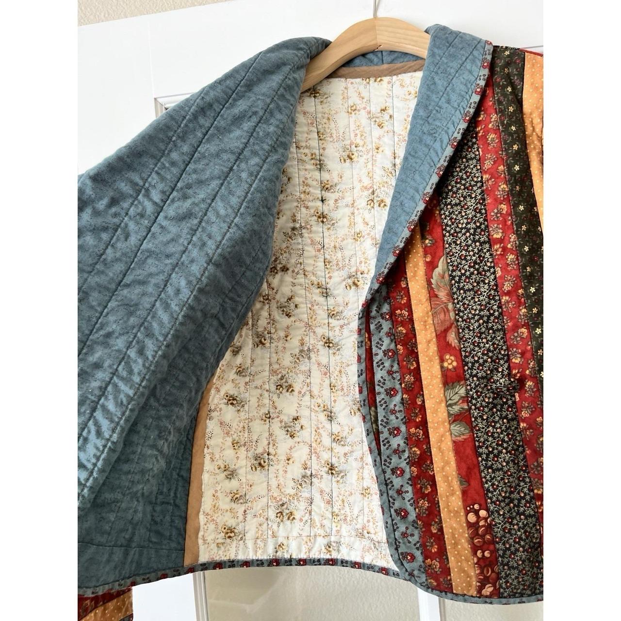 Women's Jacket - Multi - S – Handmade Patchwork Q… - image 6