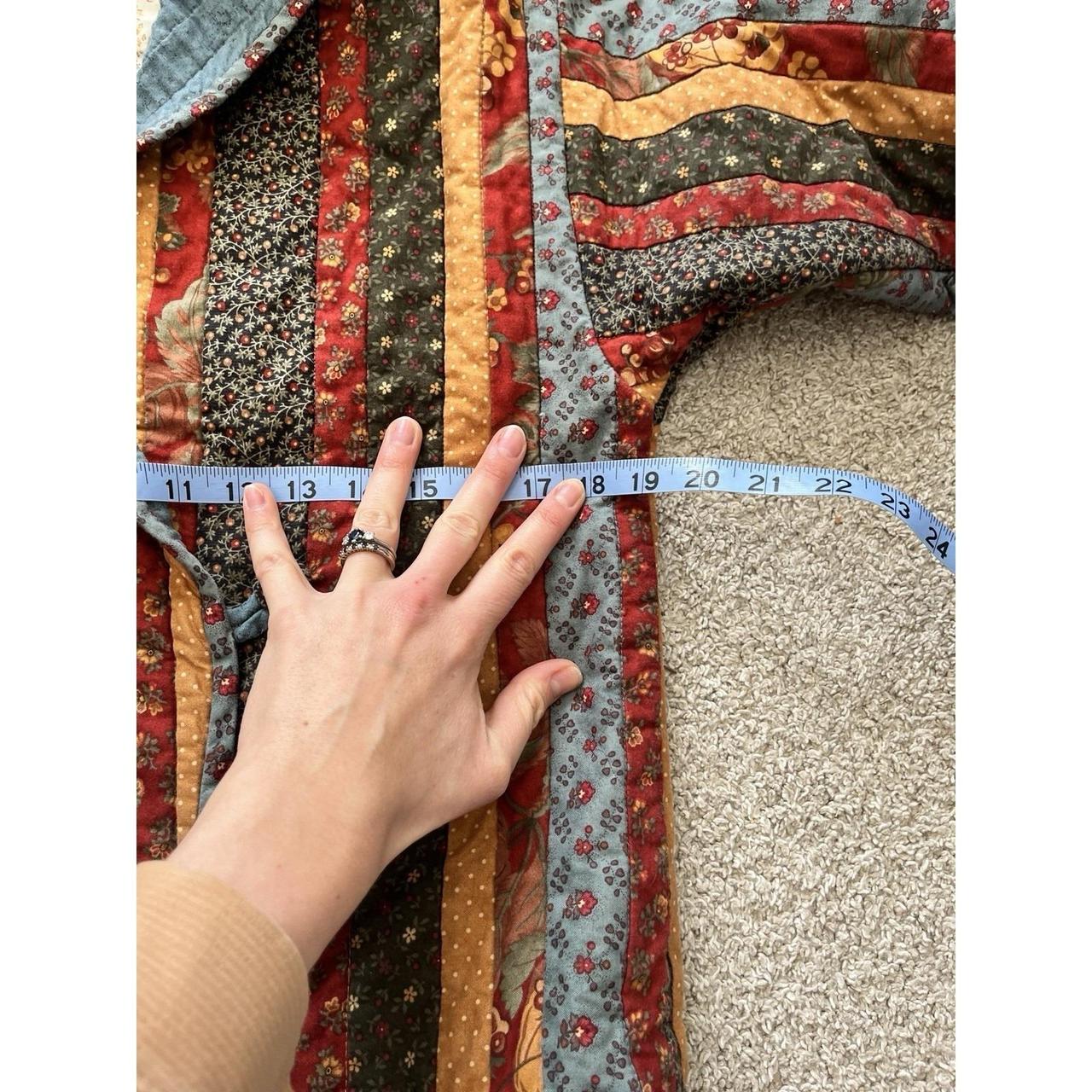 Women's Jacket - Multi - S – Handmade Patchwork Q… - image 8