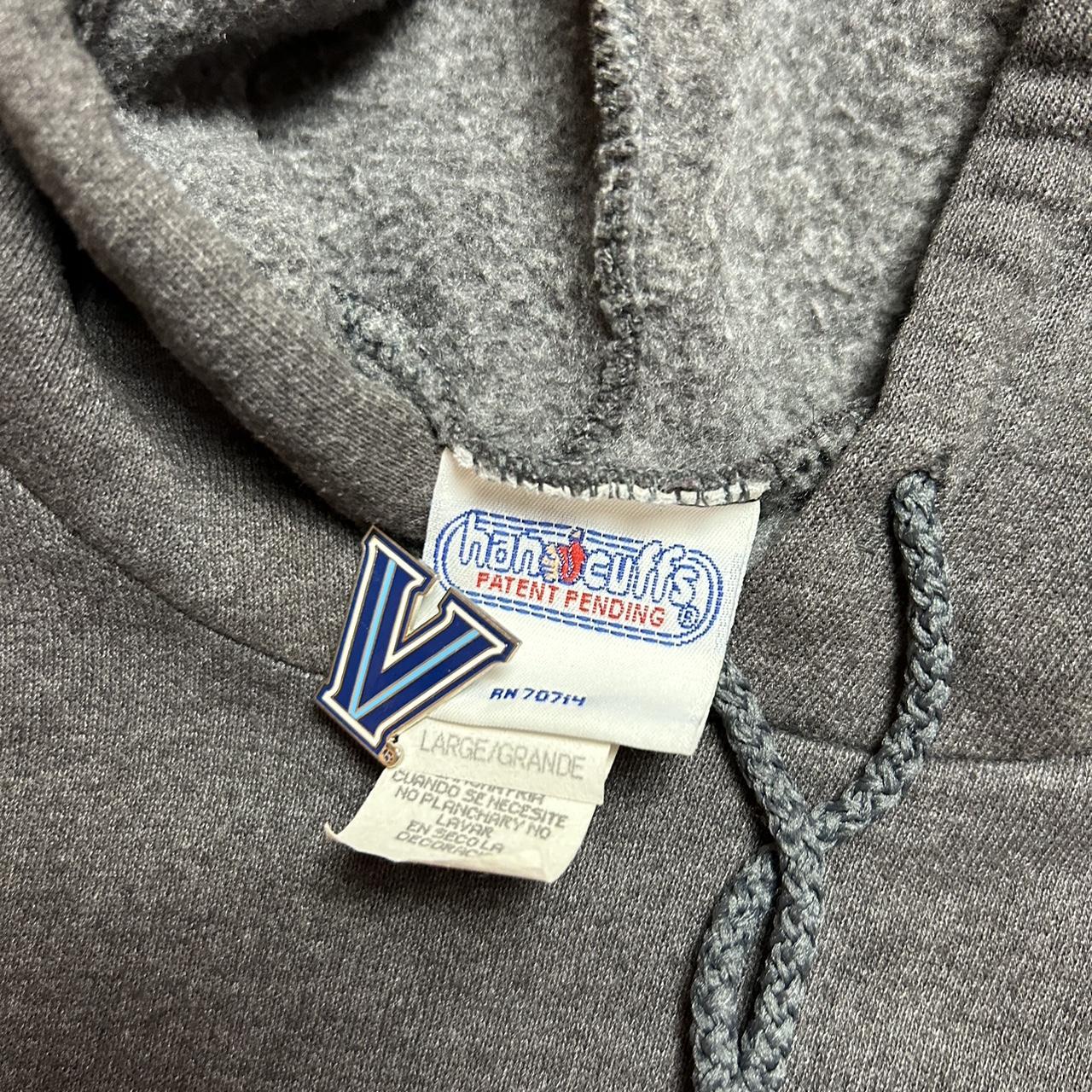 Vintage Grey Handcuffs Logo Skate Hoodie Size Large... Depop