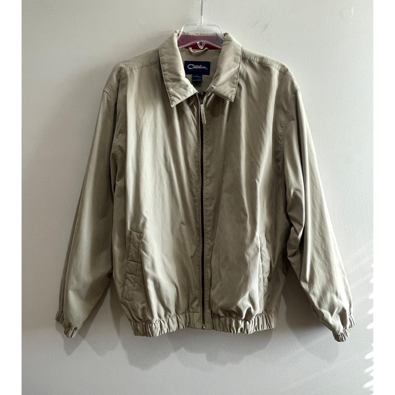 Catalina Men's Bomber Jacket Tan/Cream L – Catalina Bomber
