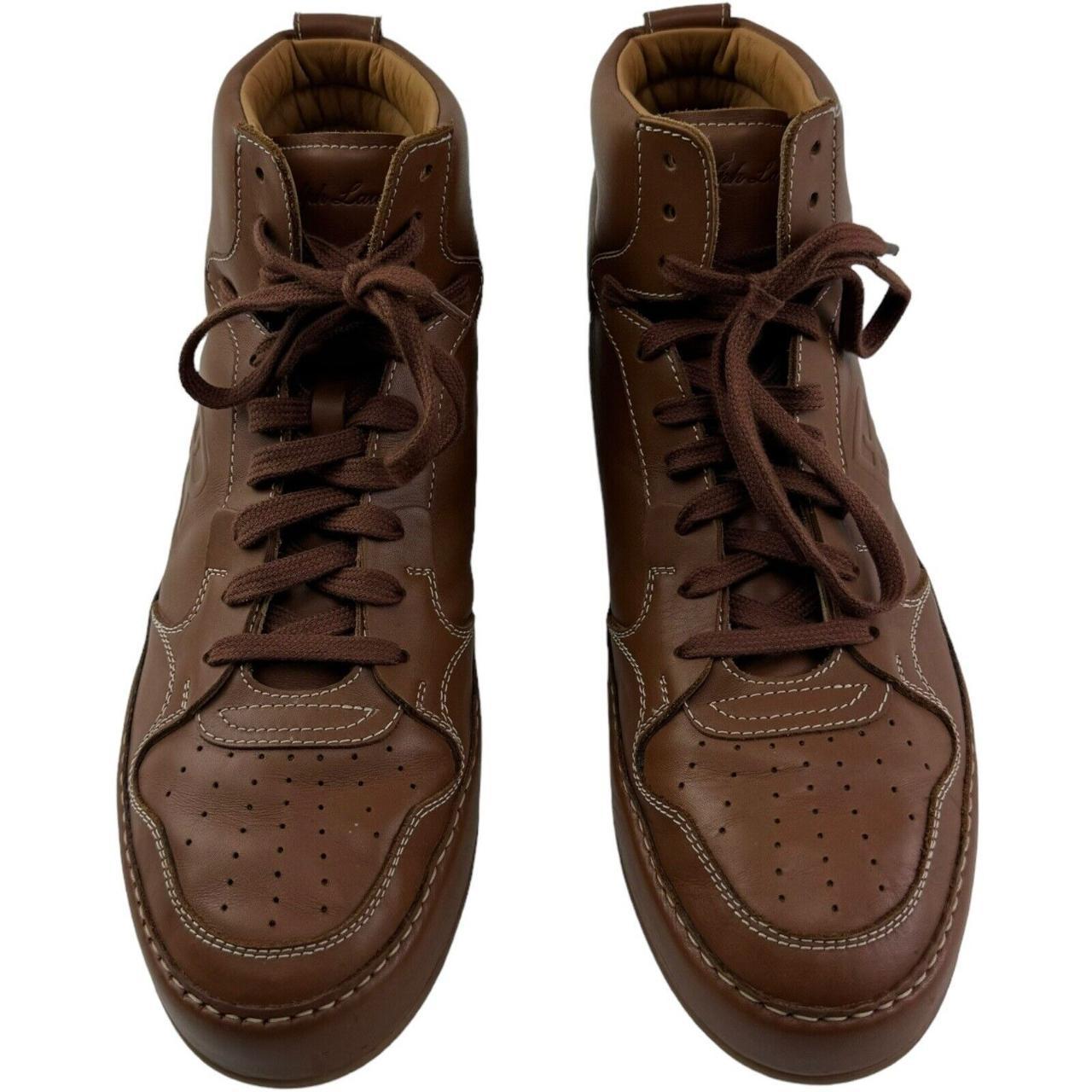Ralph Lauren Purple Label Jaemyn Calf Suede High-Top | Depop Ralph Lauren Purple Label Jaemyn Calf Suede High-Top | Depop