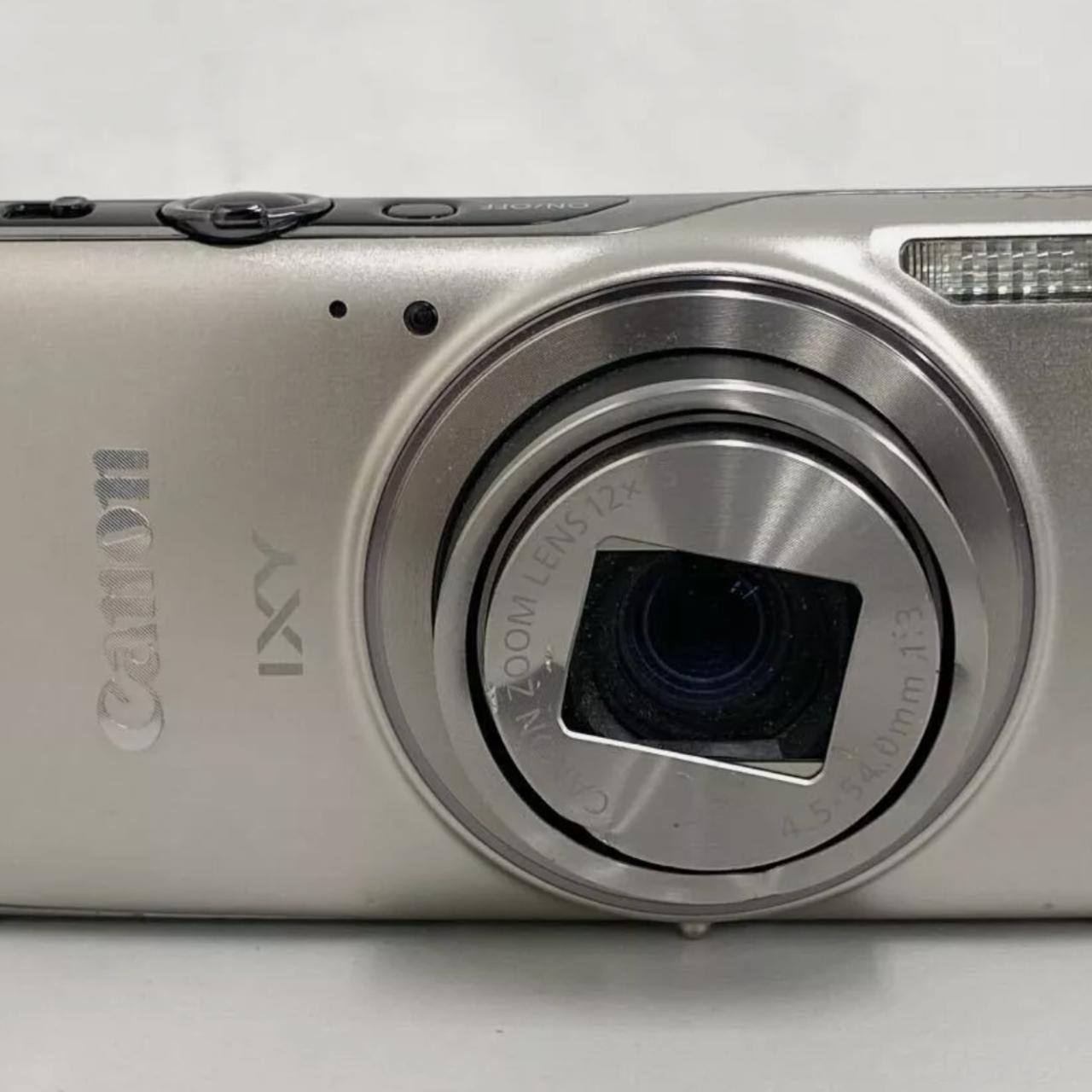 Canon IXY 650 PowerShot Elph 360 Silver Compact... - Depop