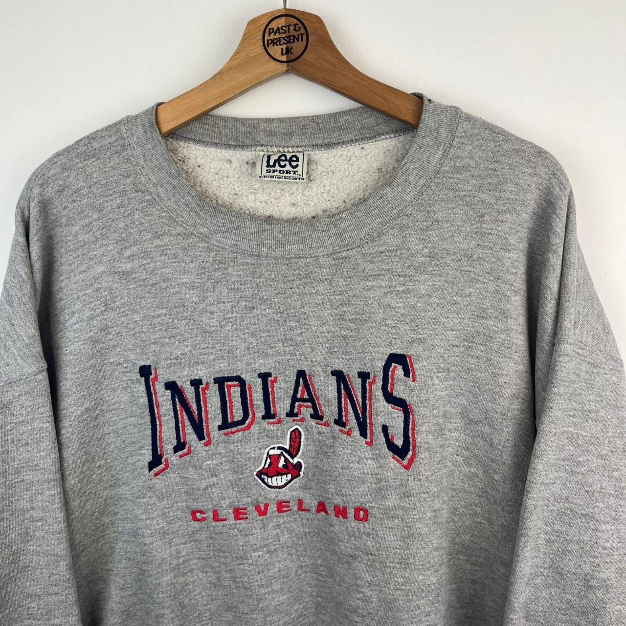 Cleveland Indians Lee Sport MLB baseball Grey | Depop