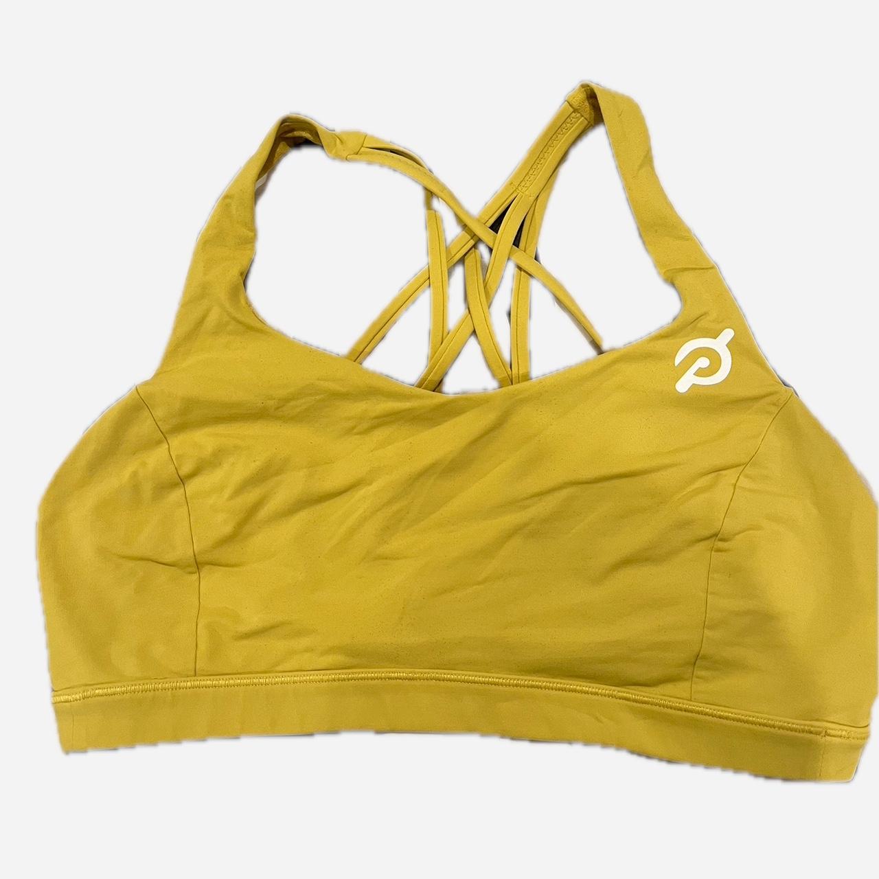 Lululemon yellow sold lingerie