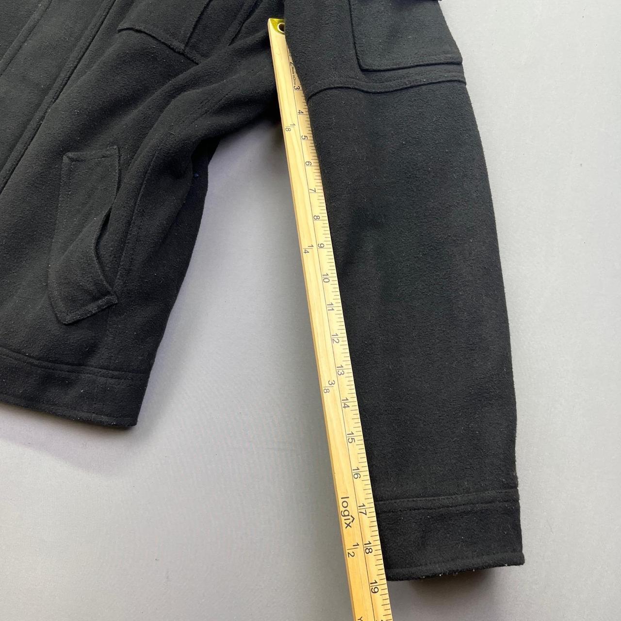 Preloved Men's Bomber Jacket - Black/Grey - S – L… - image 6