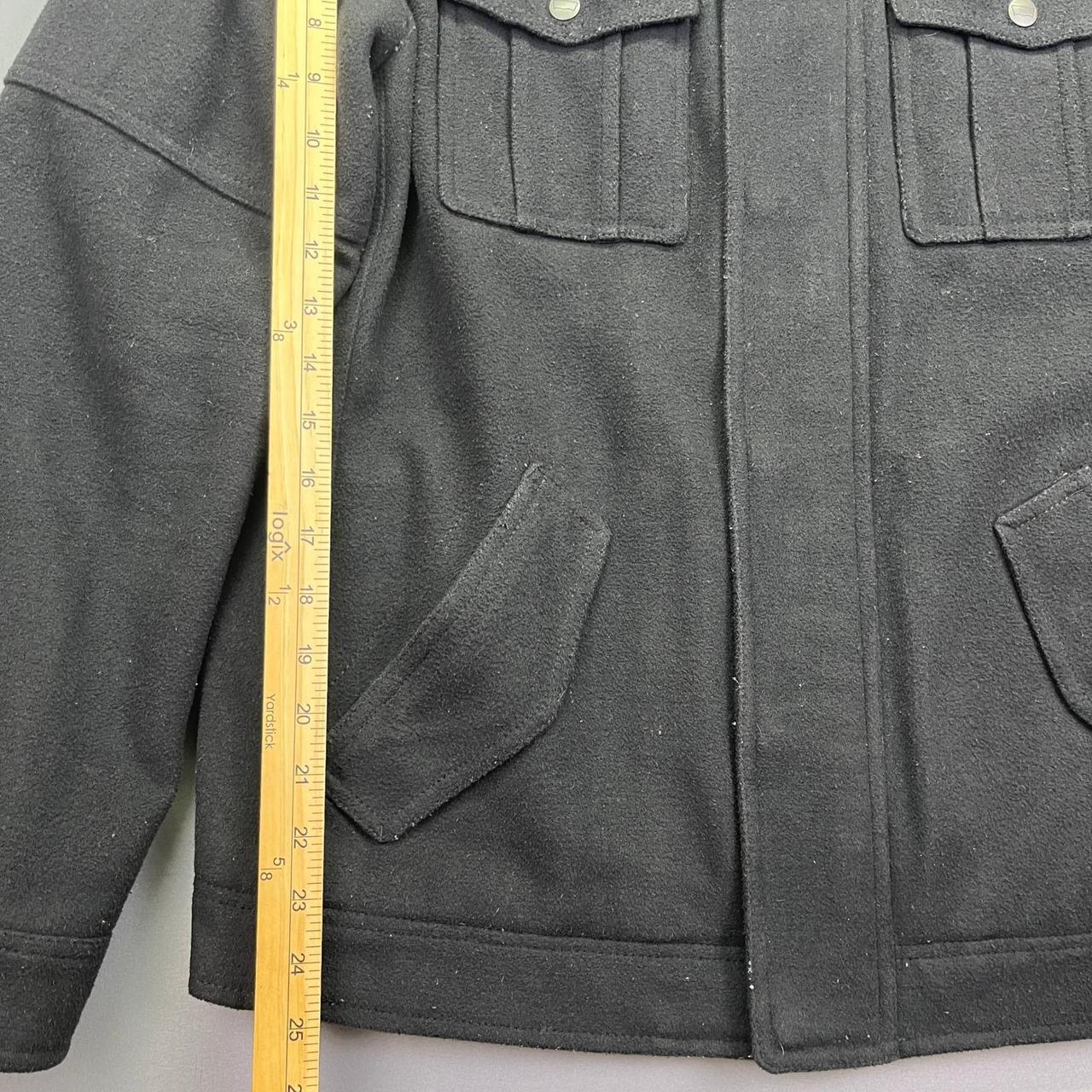 Preloved Men's Bomber Jacket - Black/Grey - S – L… - image 2