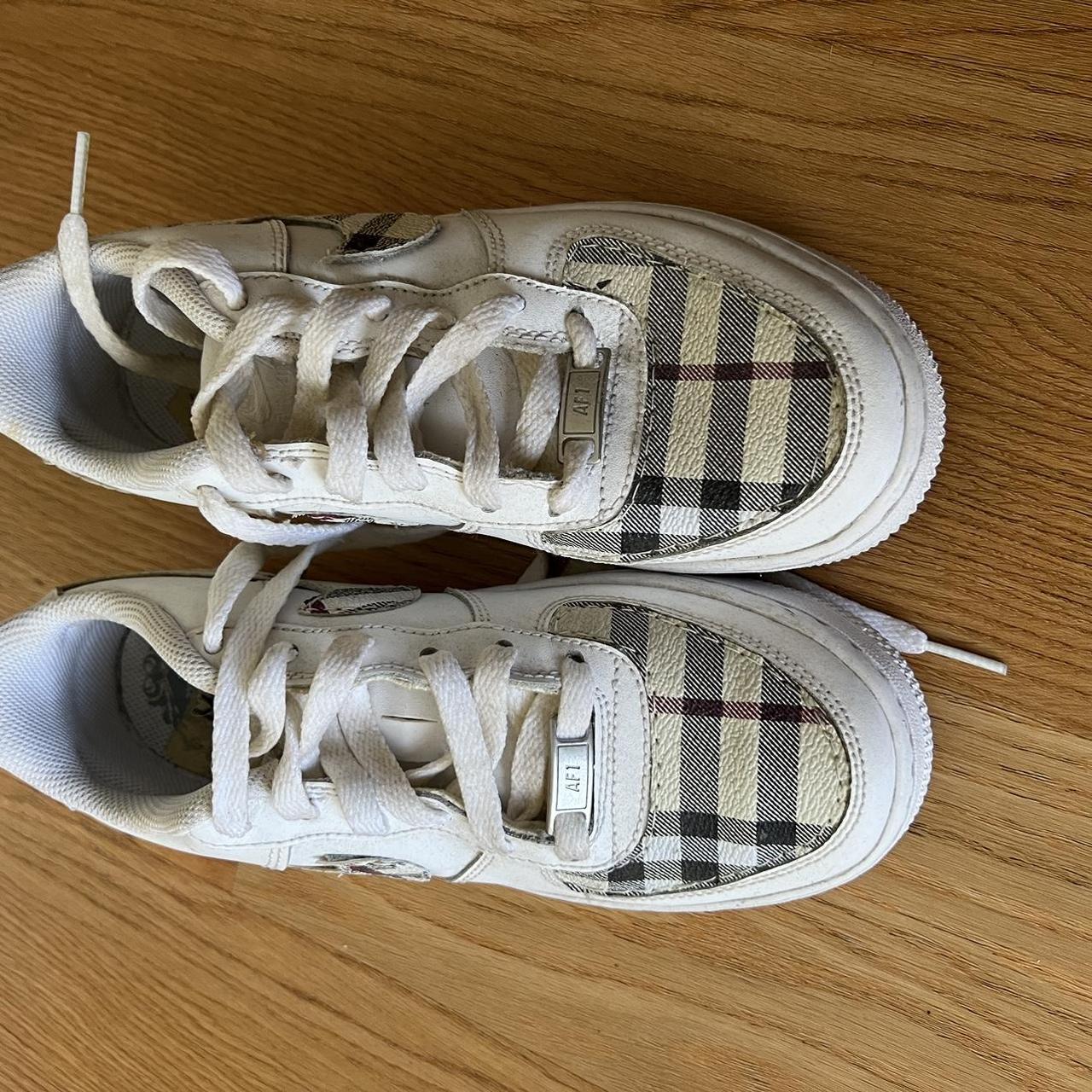 Burberry shops custom air force 1