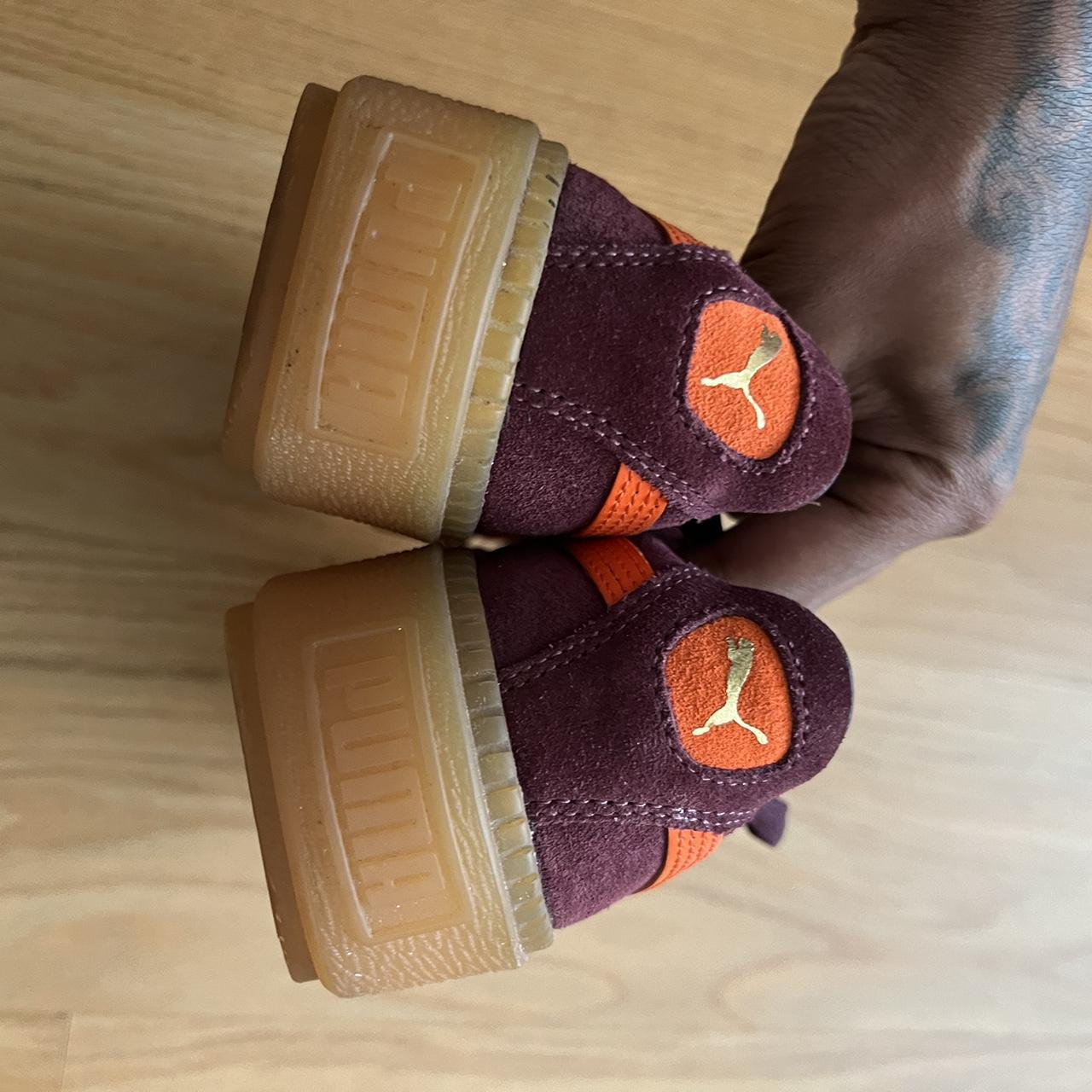 Puma burgundy and orange best sale