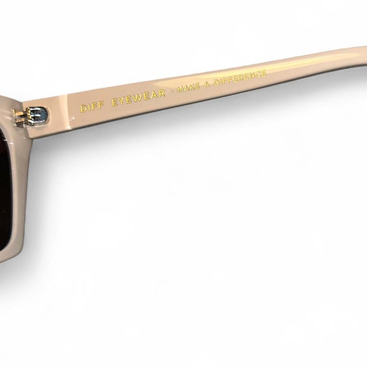 DIFF Women's Sunglasses - Tan/Cream – DIFF Eyewea… - image 6