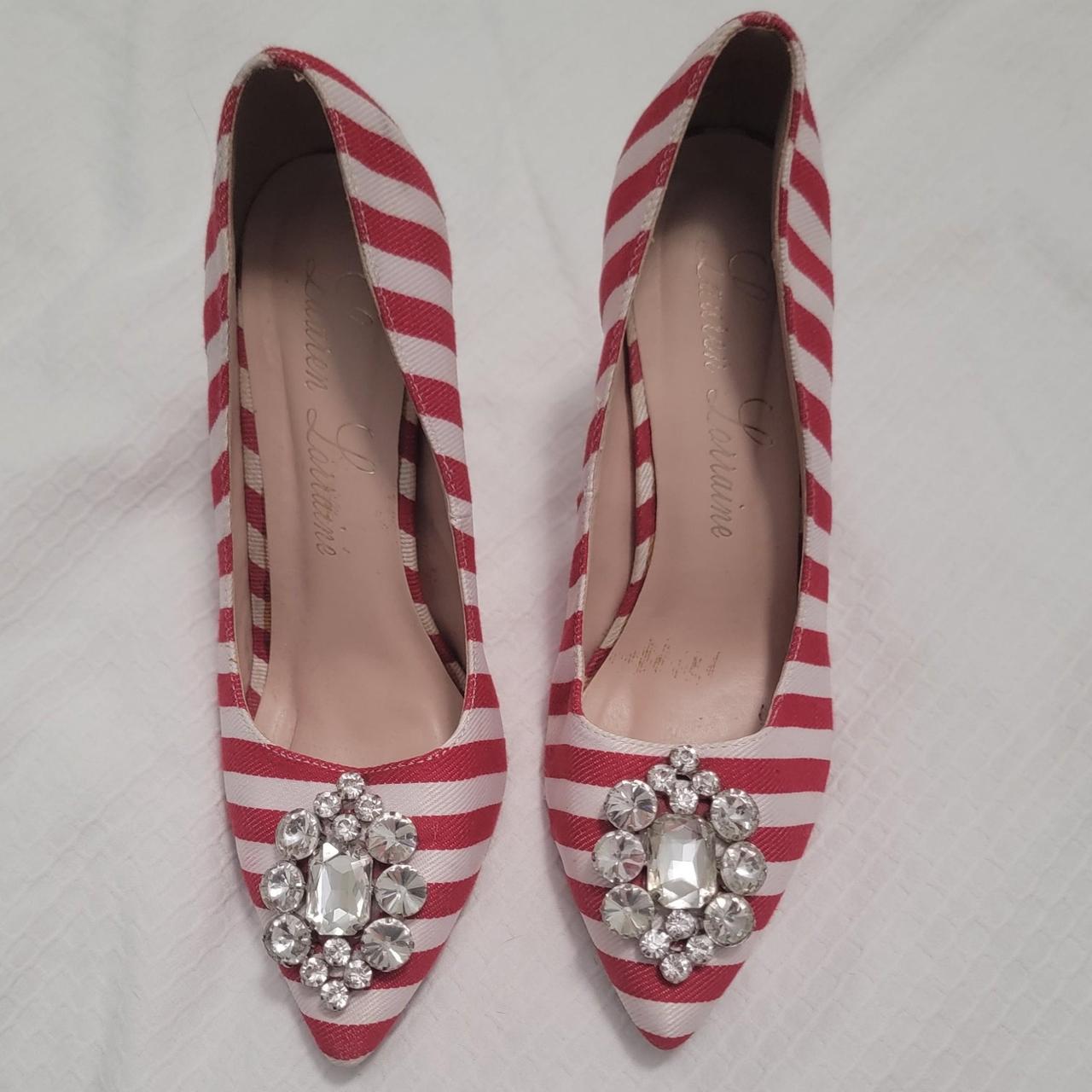 Lauren Lorraine Candy Stripe Embellished. Depop