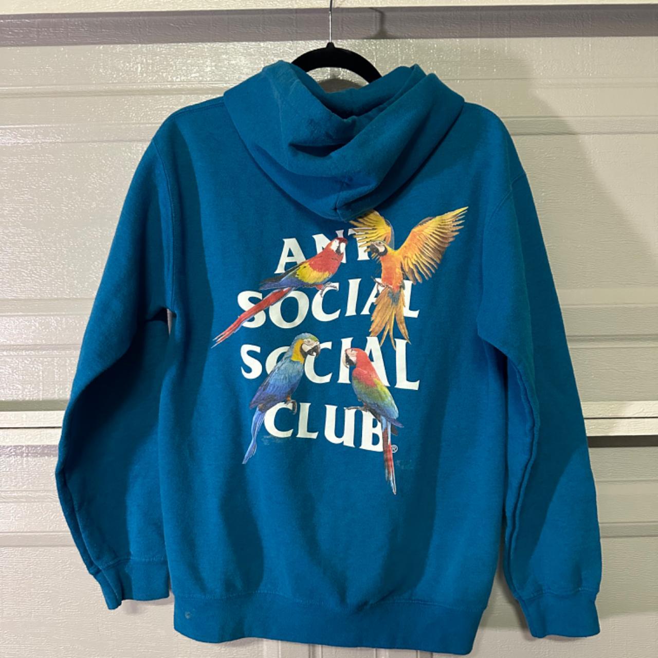 Y2K Anti Social Social Club Hoodie No flaws assc