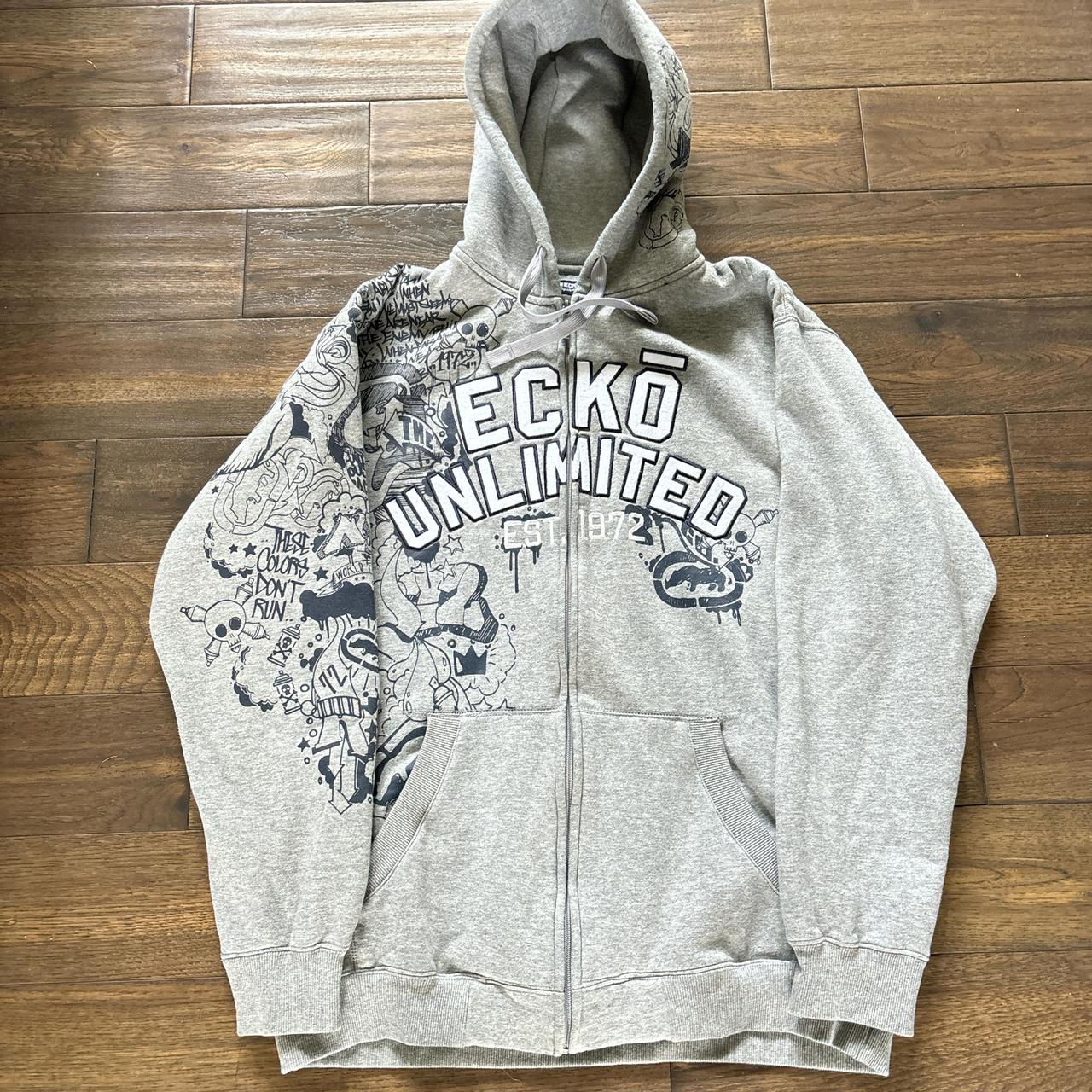 Ecko unltd zip up hoodie best sale