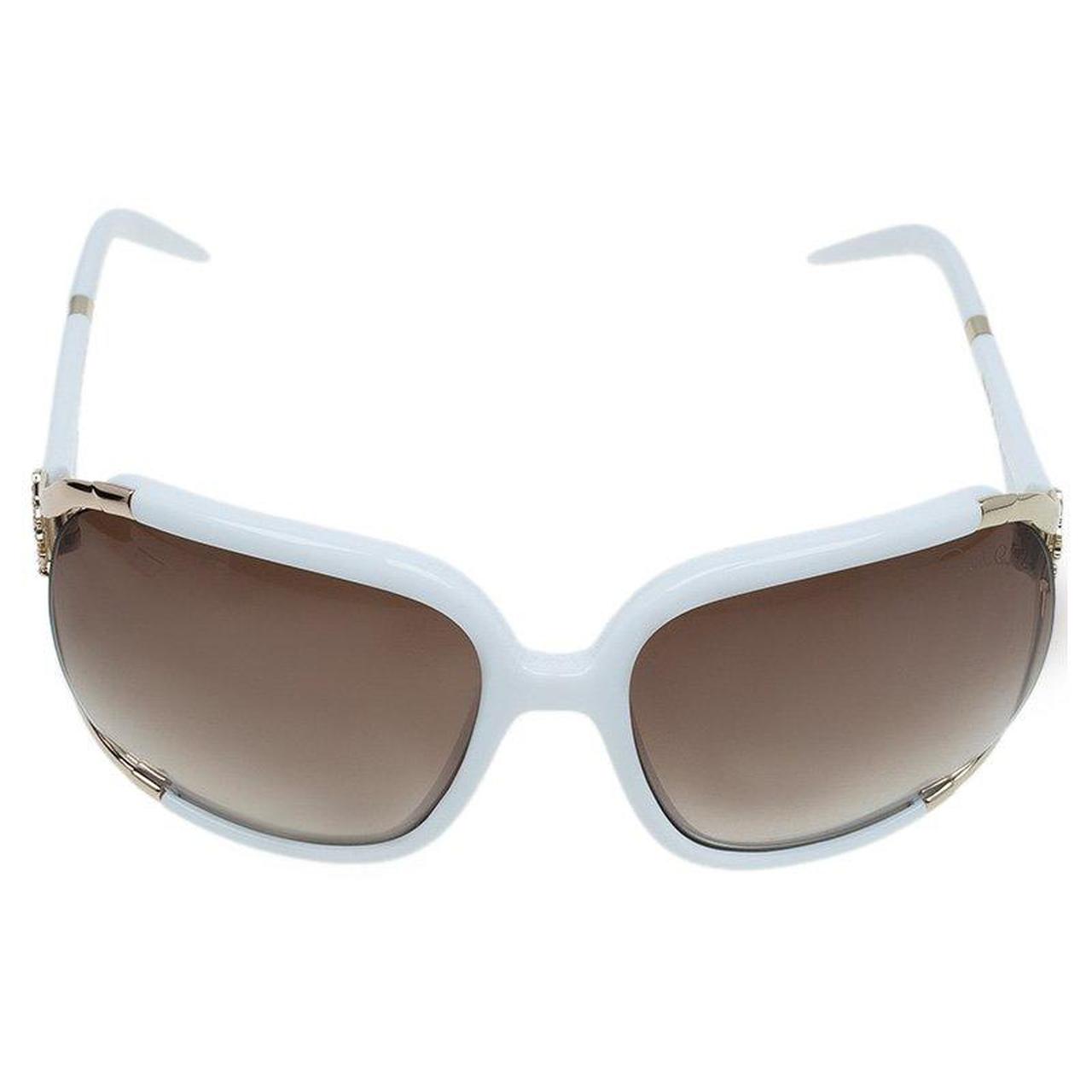 Roberto Cavalli White Talisia Sunglasses No case