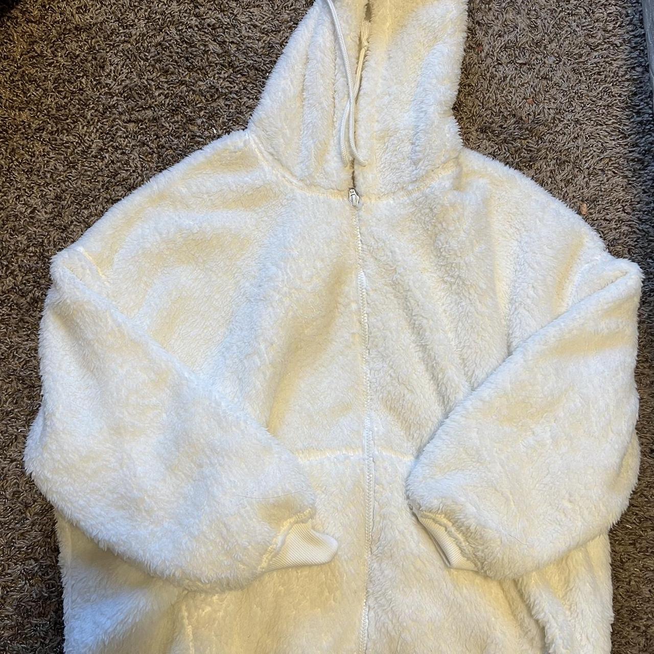 Aeropostale fuzzy hoodie best sale