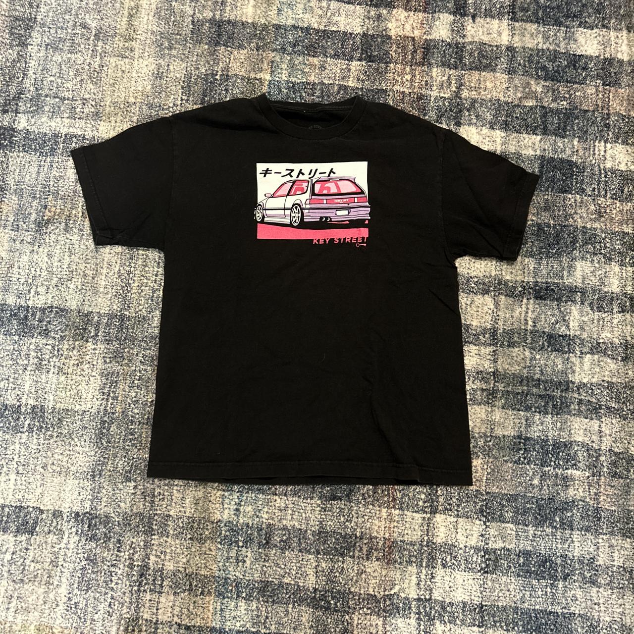 Black Key Street T shirt, it&rsquo;s a Large but has - Depop