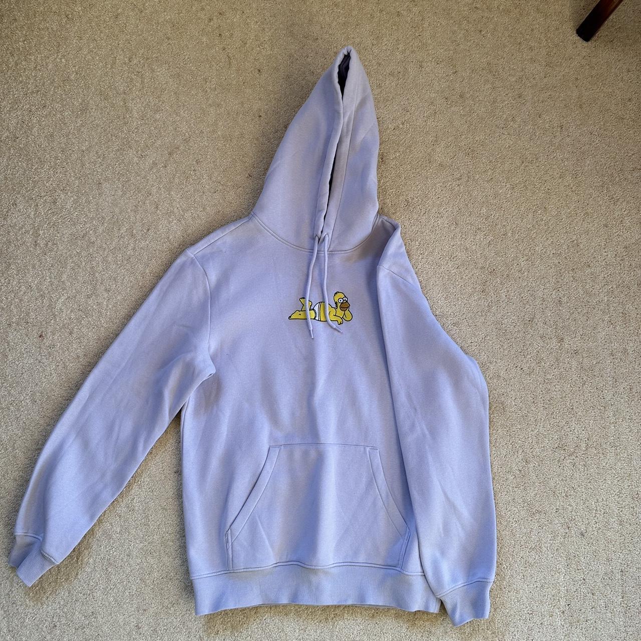 H&m Homer Simpson Hoodie H&M Homer Simpson Hoodie, Size: Small