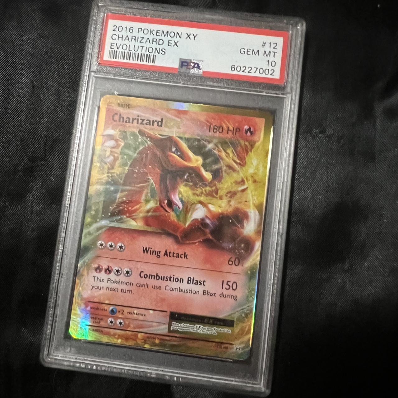 Pokémon on sale 2016 Mega Charizard EX Evolutions PSA 10