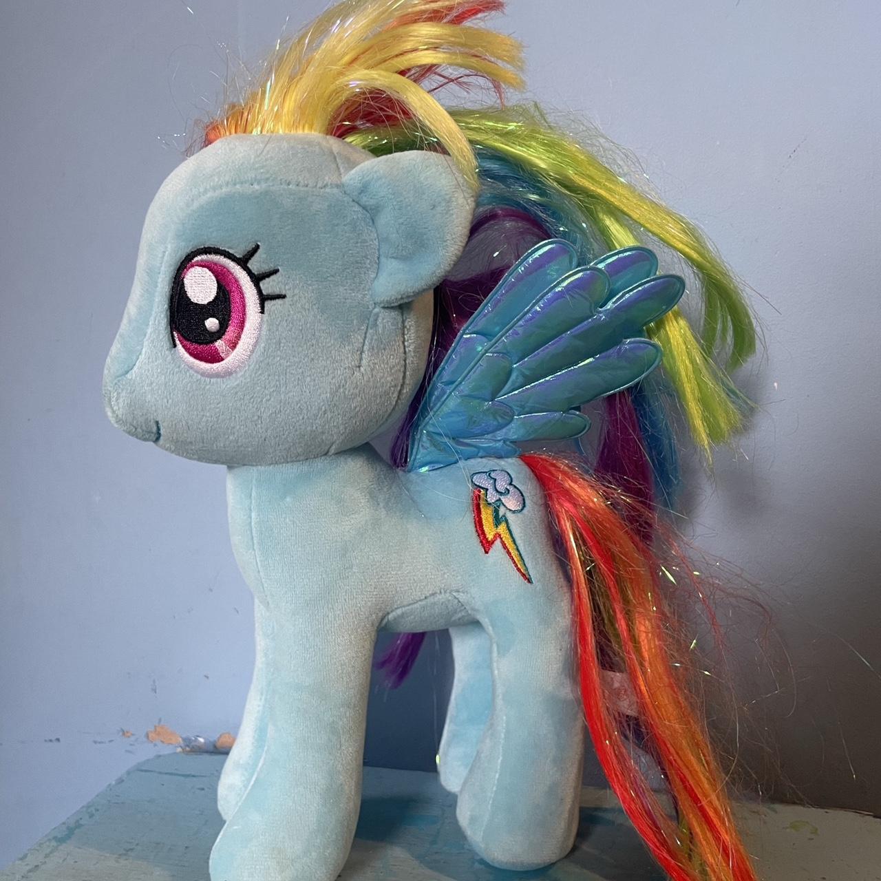 Large rainbow dash plush online