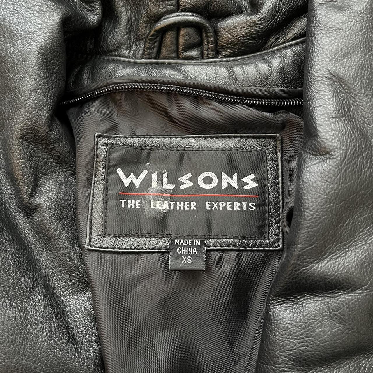 Wilson’s Leather Women's Black Jacket | Depop