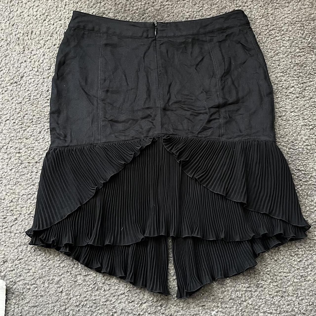 Emporio Armani Women's Black Skirt | Depop