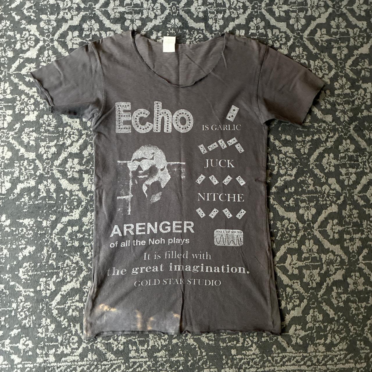 トップス 00s buffalo bobs shirt japanese label johnny wolf / buffalo bobs japanese archive t | Depop