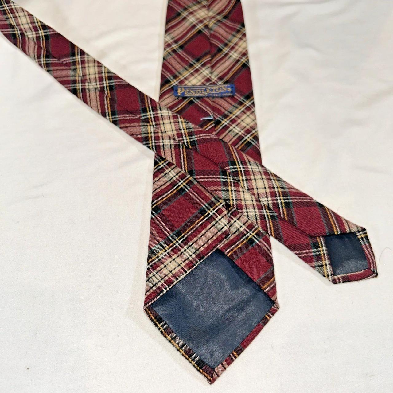 Pendleton Men's Scarf - Multi – PENDLETON Tie 100… - image 3